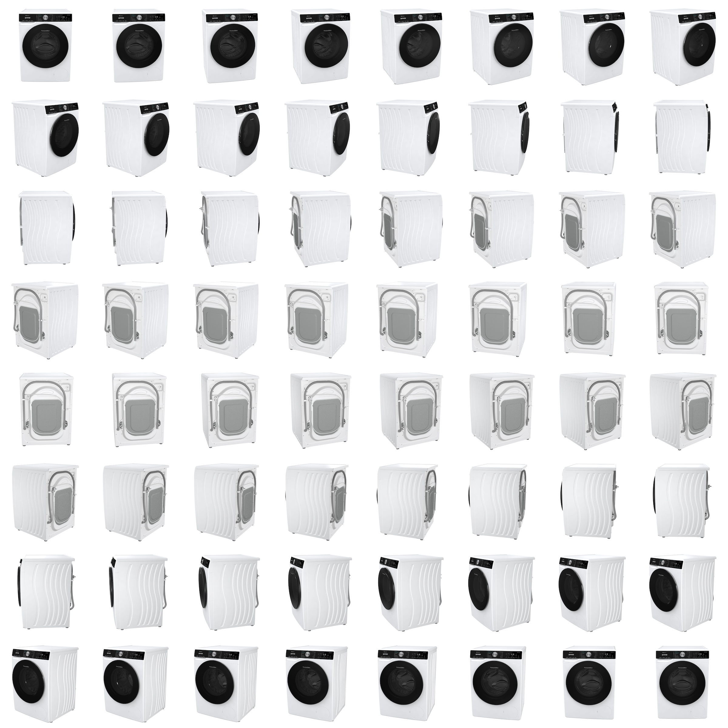 GORENJE Waschmaschine »WNS14A4ATS«, 10 kg, 1400 U/min, Energieklasse A-40%