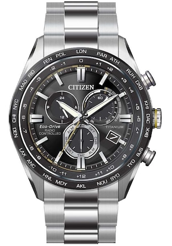 Citizen Funkchronograph »CB5947-80E« Solar Tit...