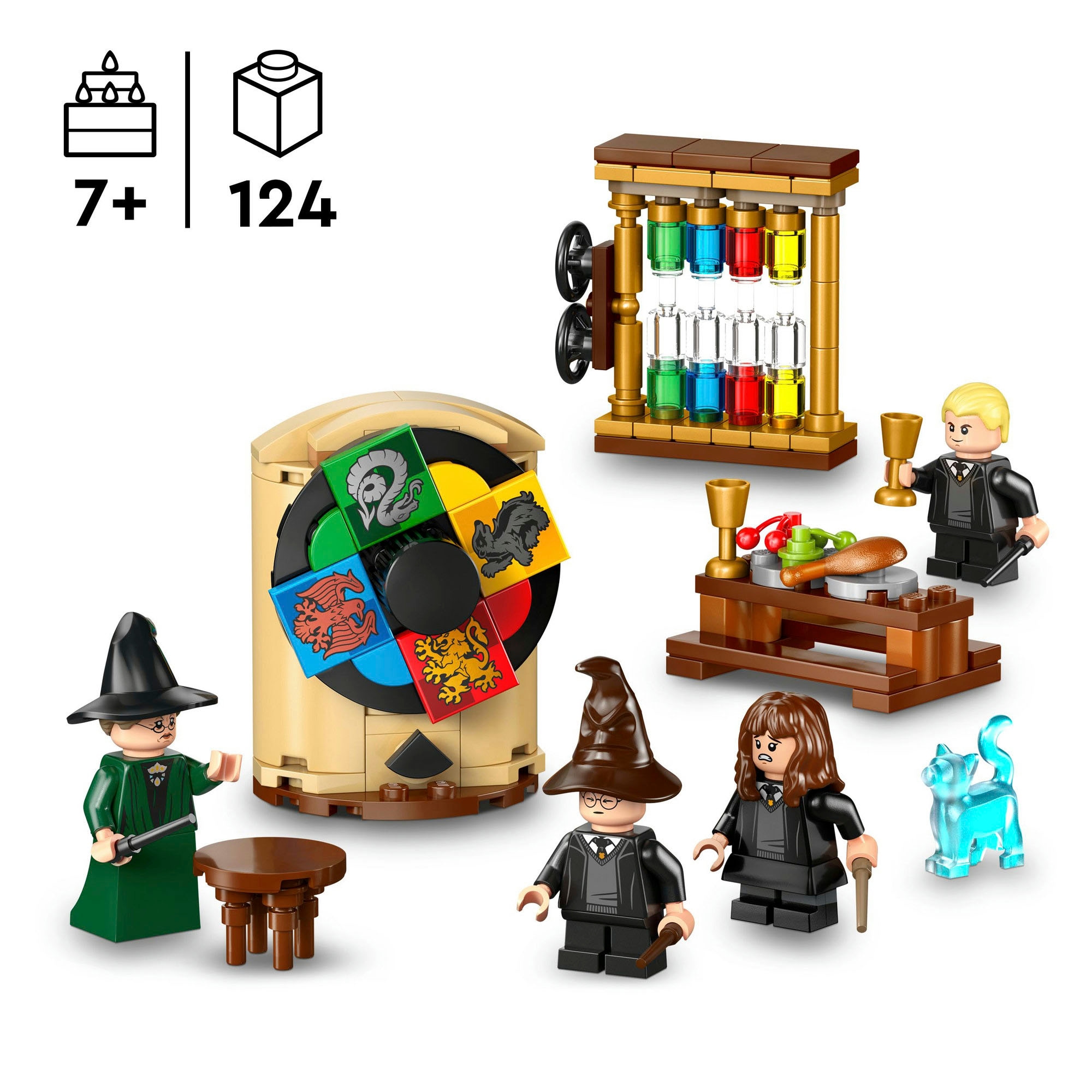 LEGO® Konstruktionsspielsteine »Schloss Hogwarts: Auswahlzeremonie mit dem Sprechenden Hut (76460)« LEGO Harry Potter; Made in Europe