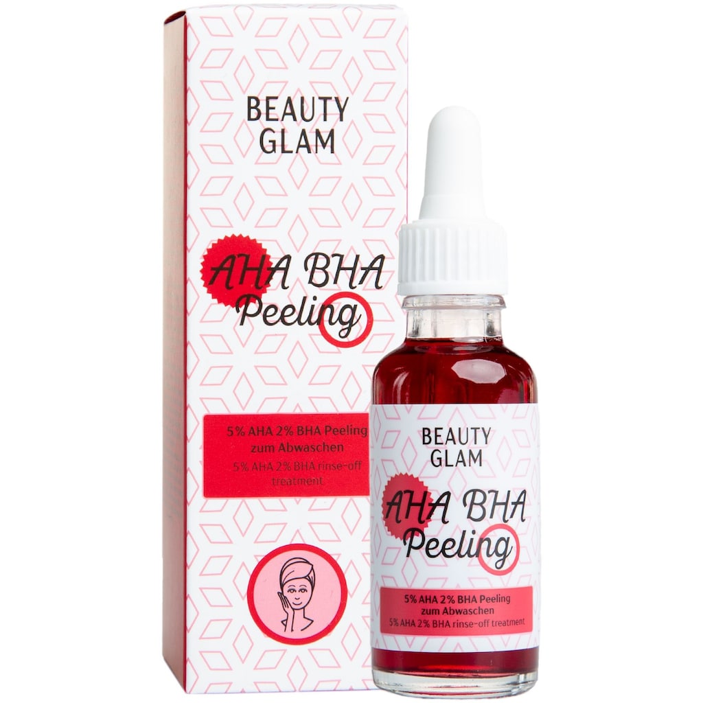 BEAUTY GLAM Gesichtsserum »AHA BHA Peeling«