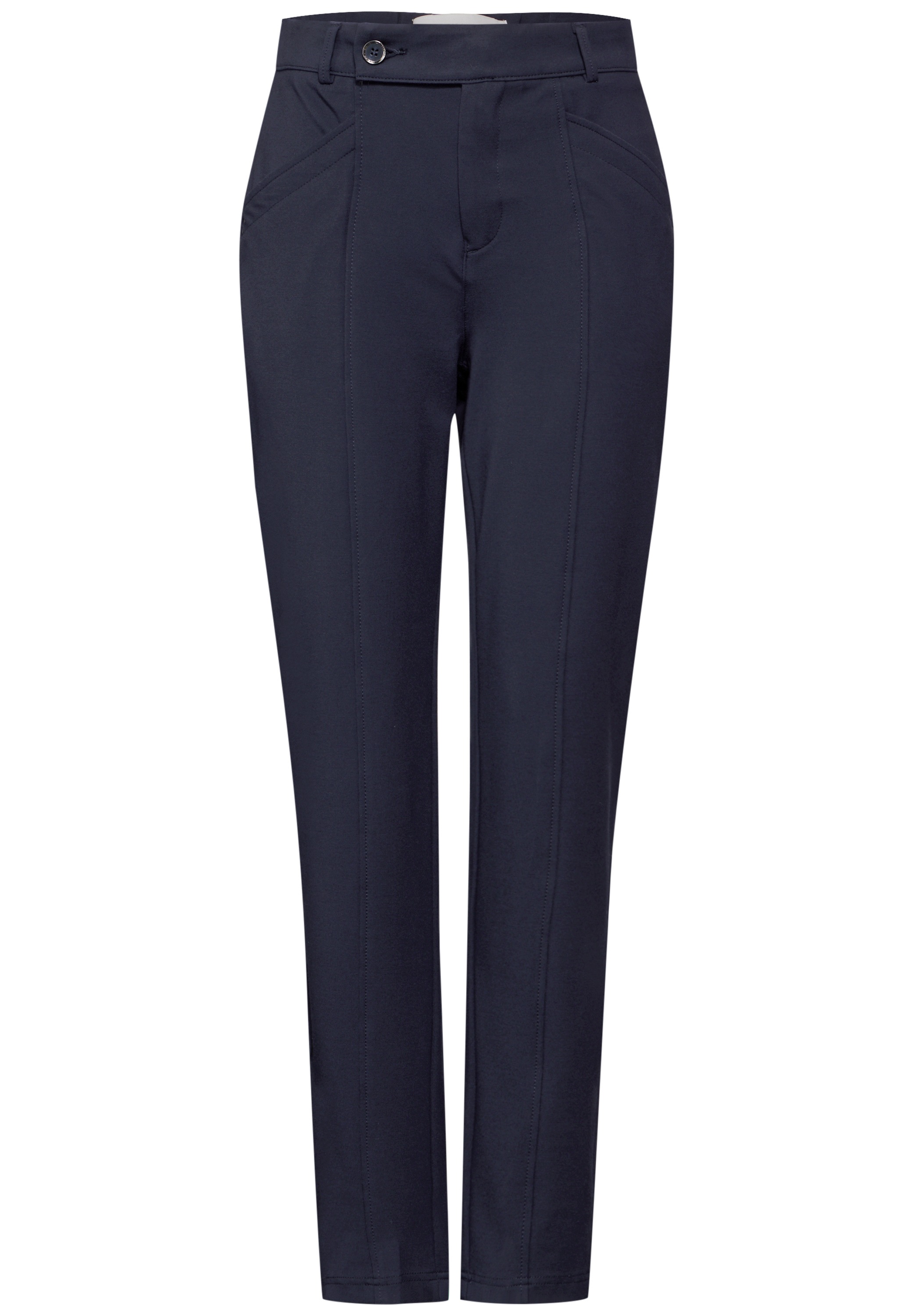 STREET ONE Stoffhose, High Waist