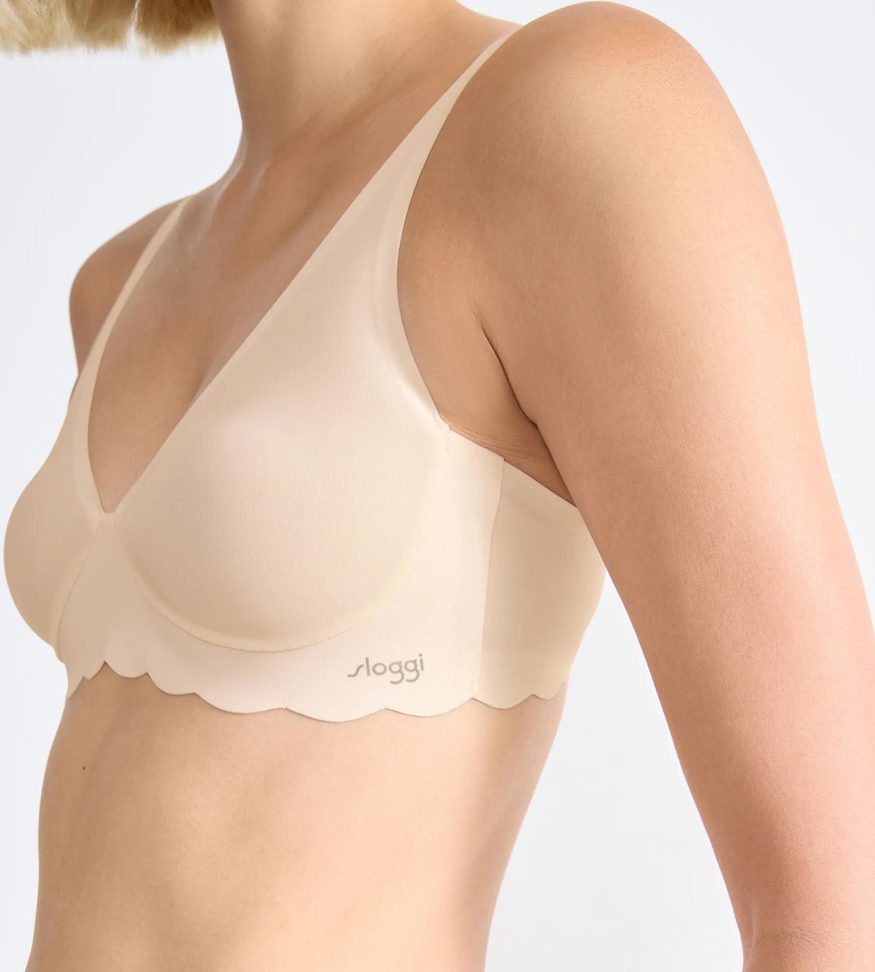 sloggi Soft-BH »ZERO Microfibre 2.0« nahtlos, mittlerer Halt, Microfaser, weich