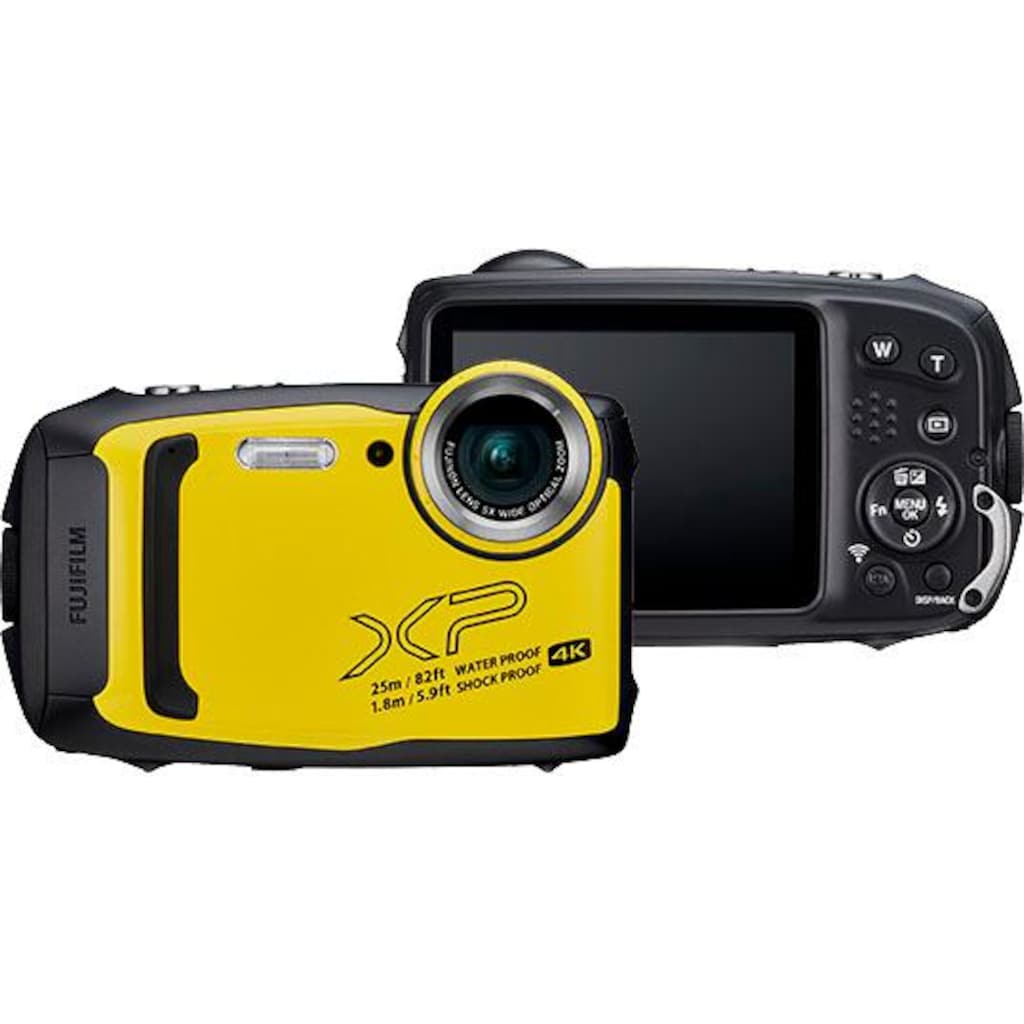 FUJIFILM Outdoor-Kamera »Finepix XP140«, FUJINON, 5-fach optischem Zoom, F3,9 (W) – F4,9 (T), 16,4 MP, 5 fachx opt. Zoom, Bluetooth-WLAN (Wi-Fi)