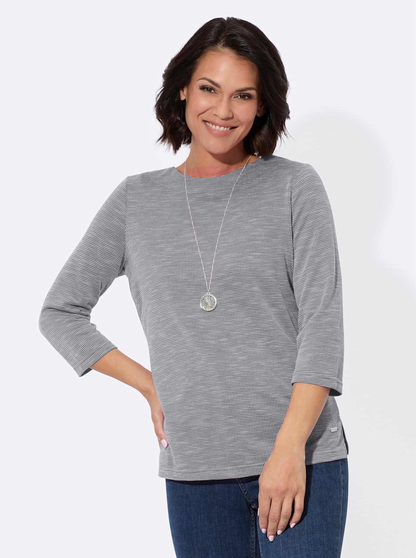 Casual Looks 3/4-Arm-Shirt "3/4-Arm-Shirt", (1 tlg.) günstig online kaufen