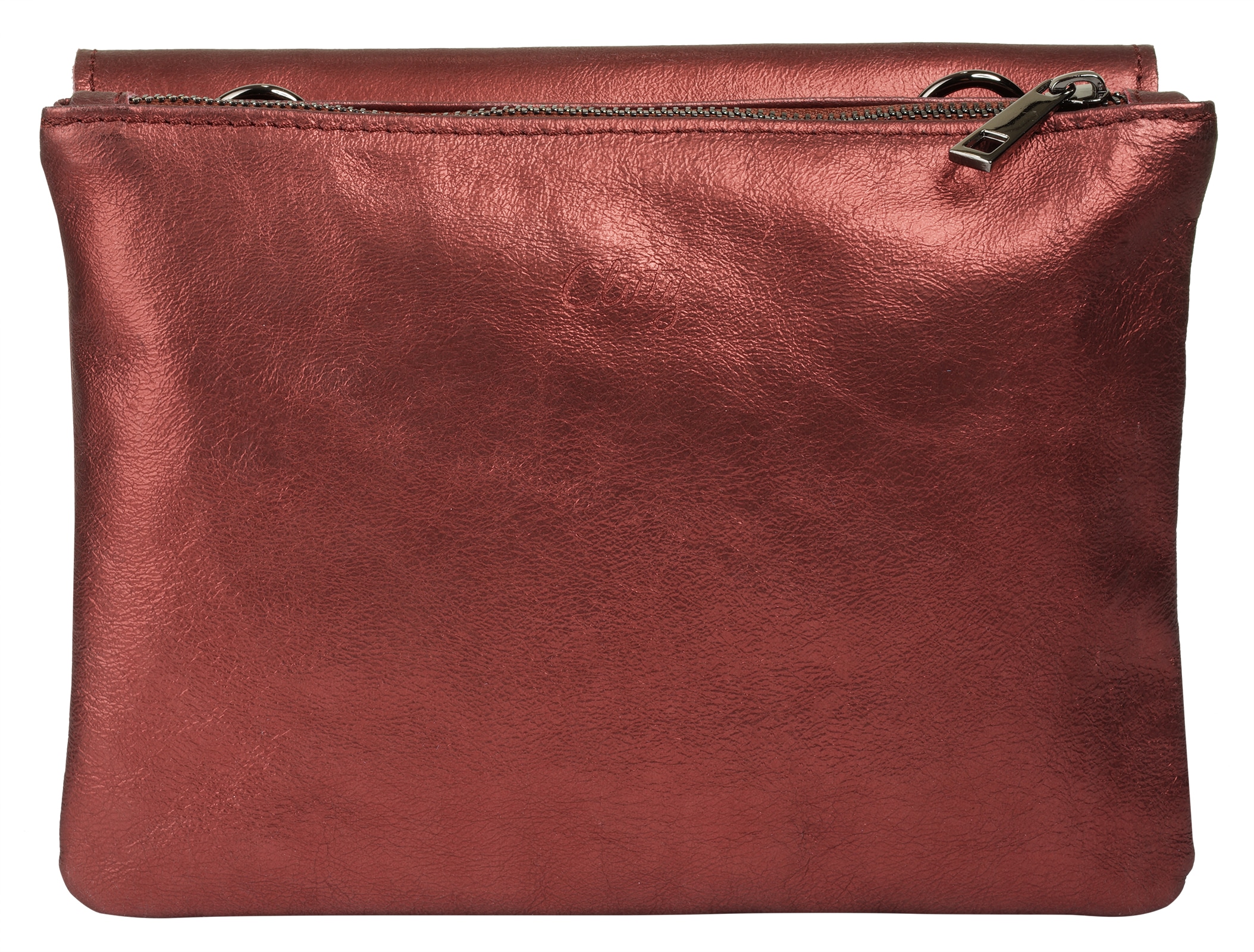 Cluty Umhängetasche echt Leder, Made in Italy