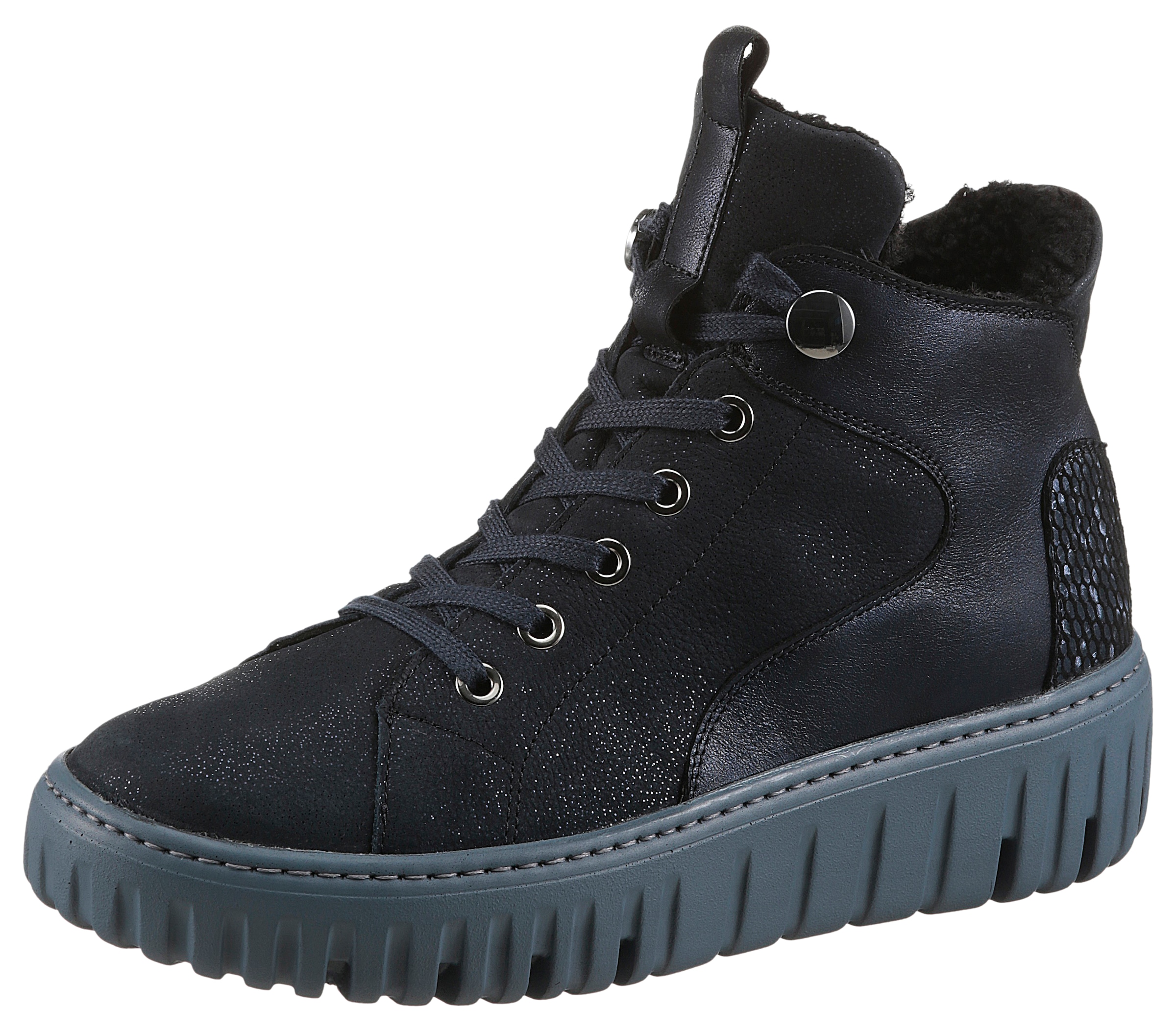 Waldläufer Stiefelette "H-Livia", Schnürboots, Komfort-Stiefelette in Beque günstig online kaufen