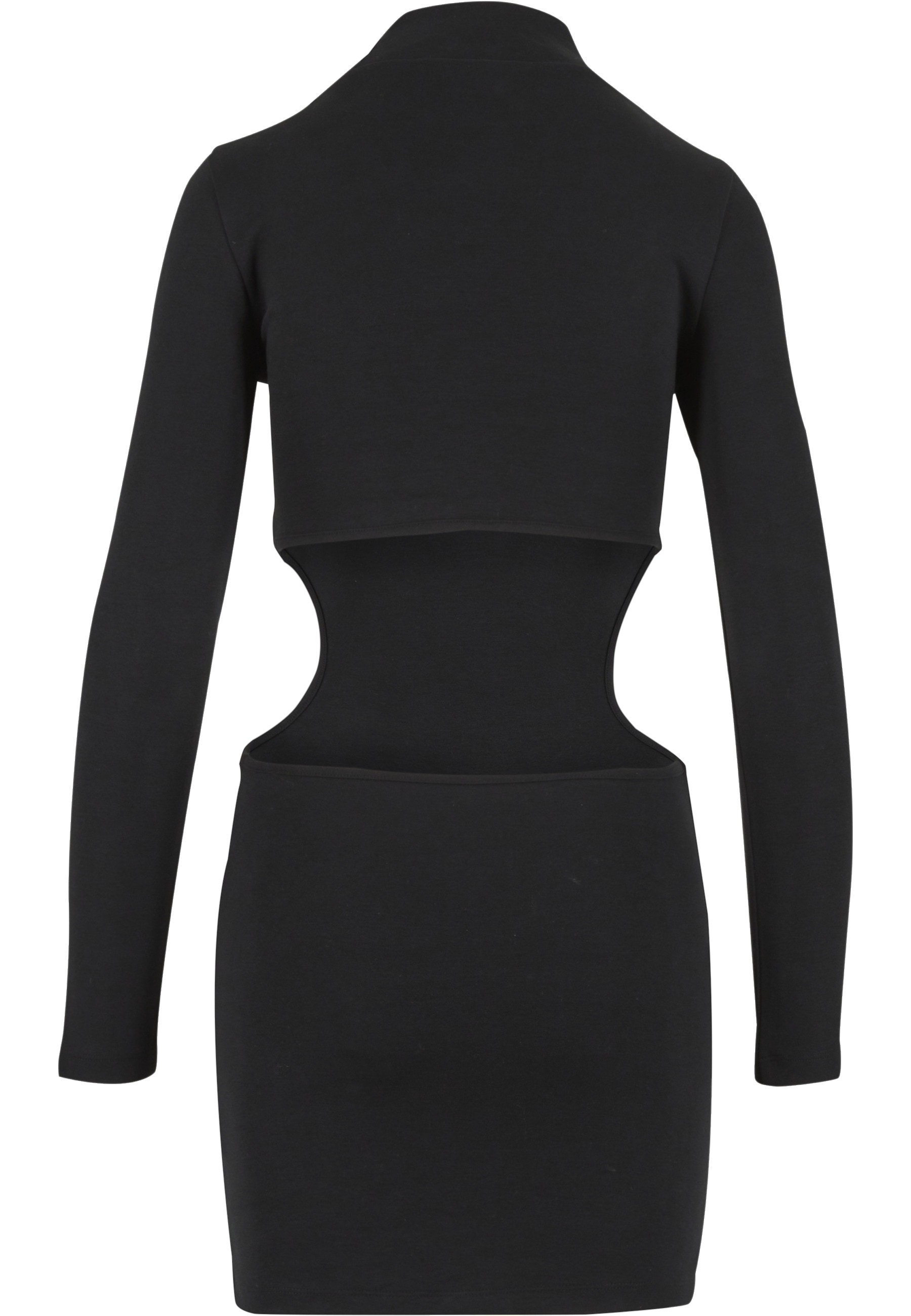 URBAN CLASSICS Shirtkleid »Urban Classics Ladies Cut Out Mini Dress« 1 Stk. tlg.