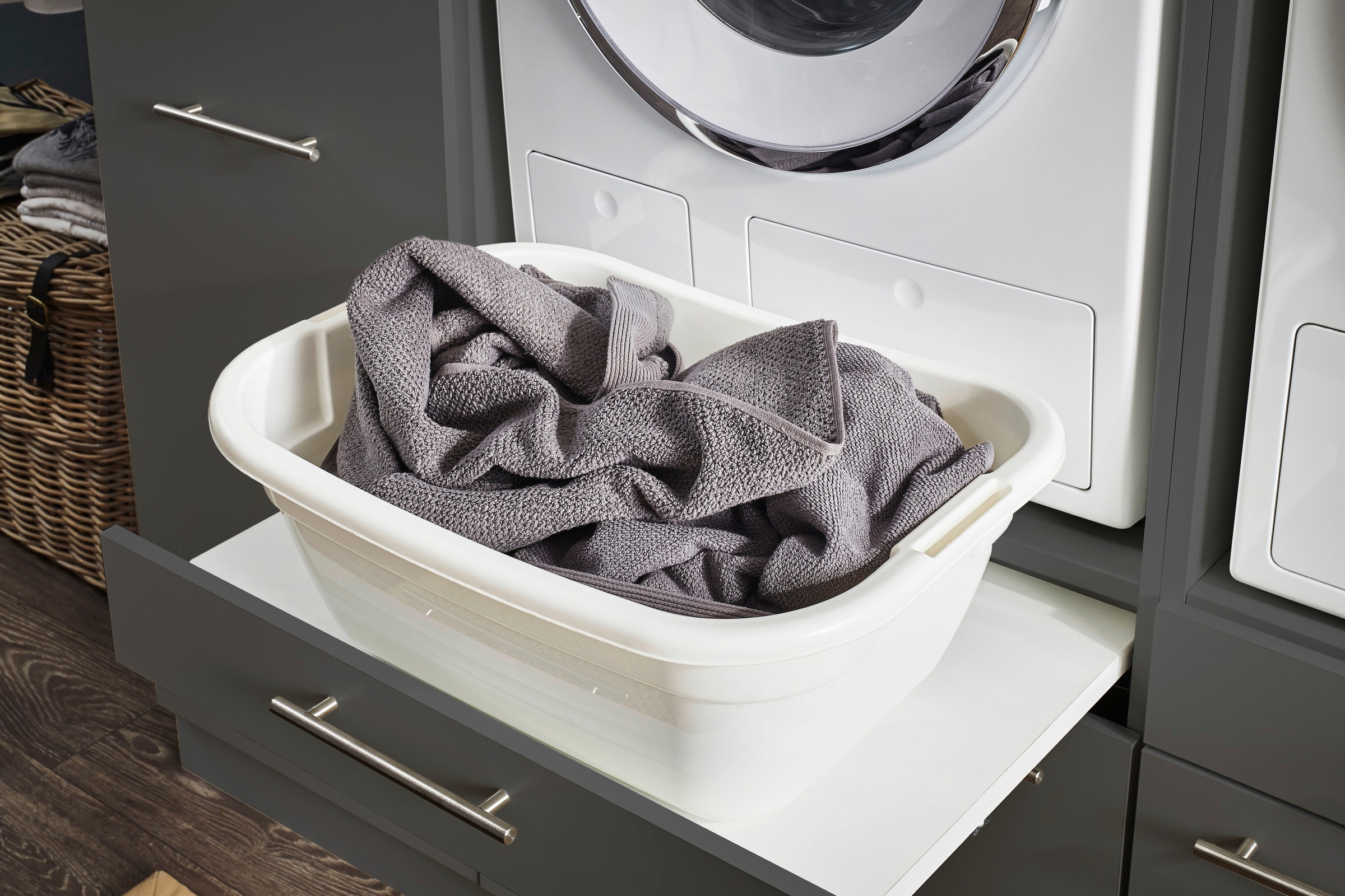 Laundreezy Mehrzweckschrank-Set »Laundreezy, 6-tlg. Mehrzweckschrank-Set B/H/T 168/238/68 cm«, (6 St.), Breite 168 cm, Soft-Close-Funktion für Türen