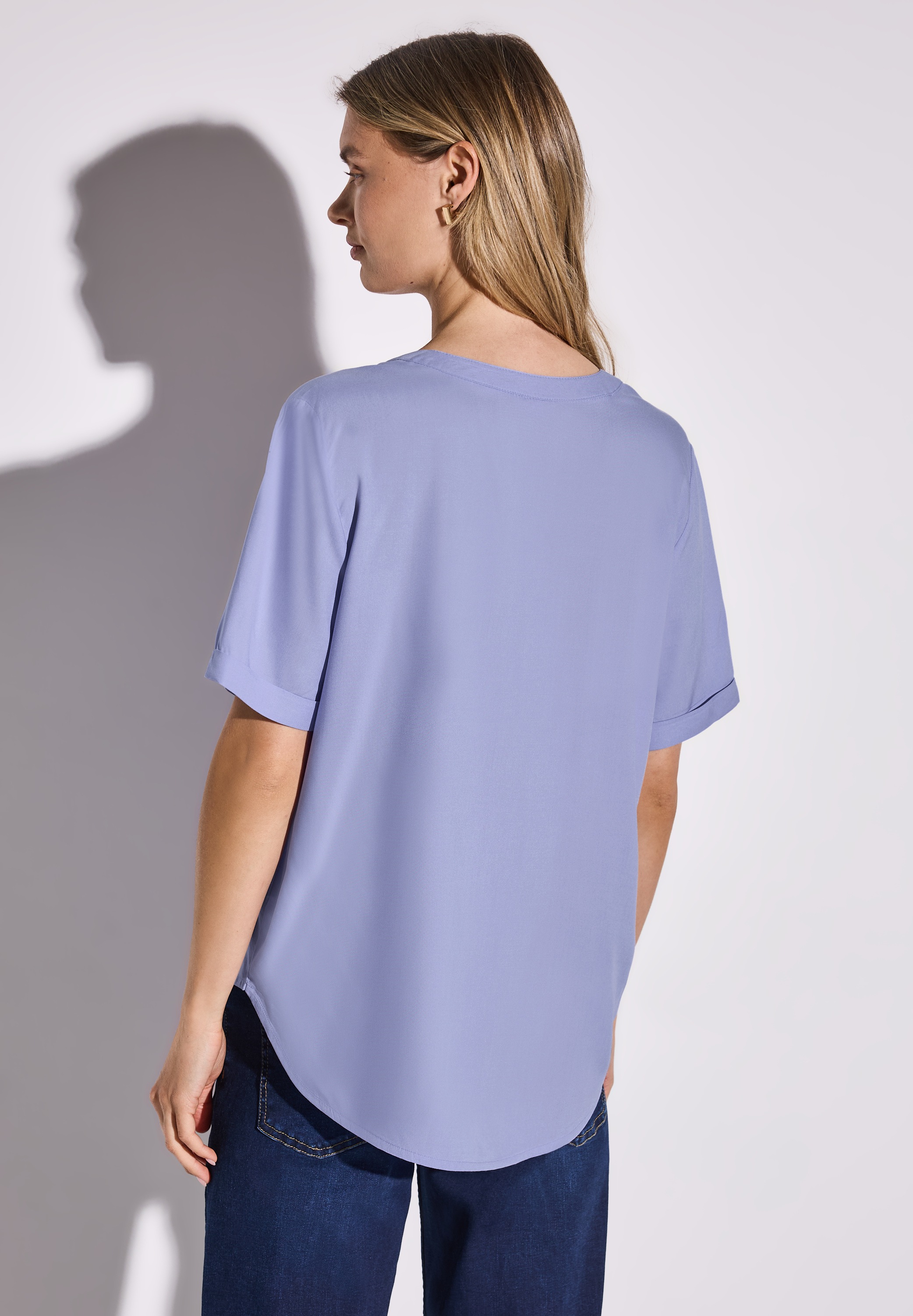 STREET ONE Shirtbluse, aus softer Viskose