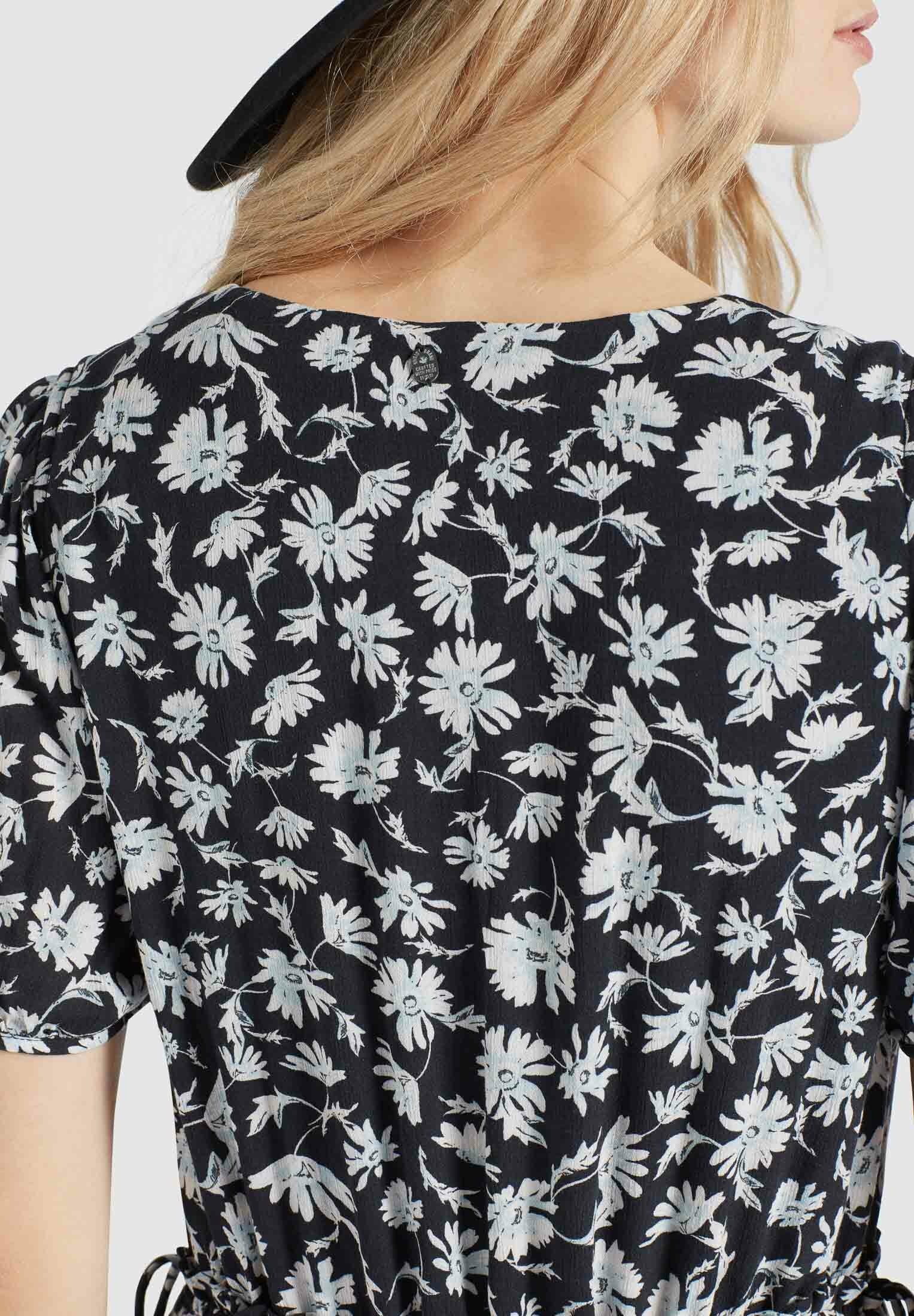 khujo Maxikleid »ABSENTA«, in Maxilänge mit Innenfutter