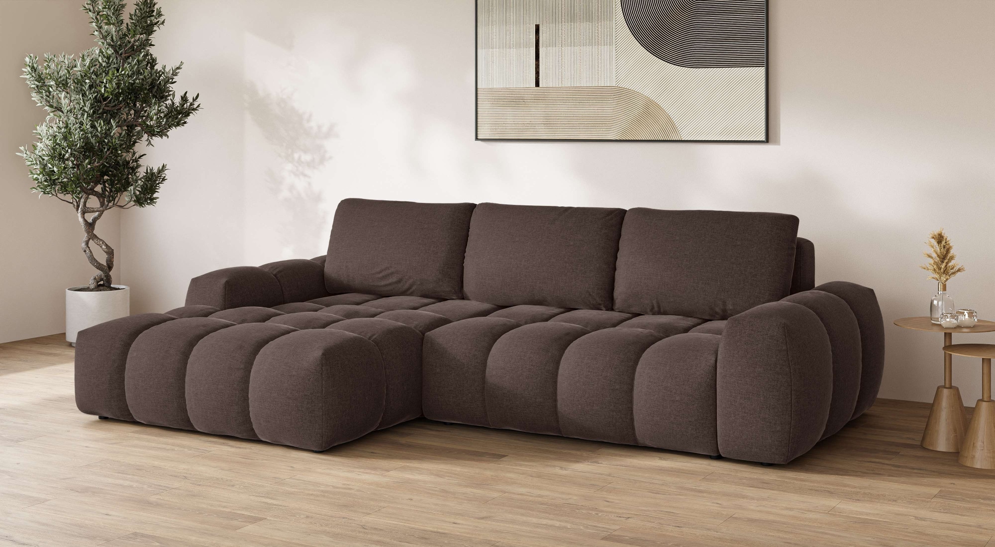 INOSIGN Ecksofa "AZITA klein optionale Schlafsofa mit Bettkasten, B/T/H: 27 günstig online kaufen