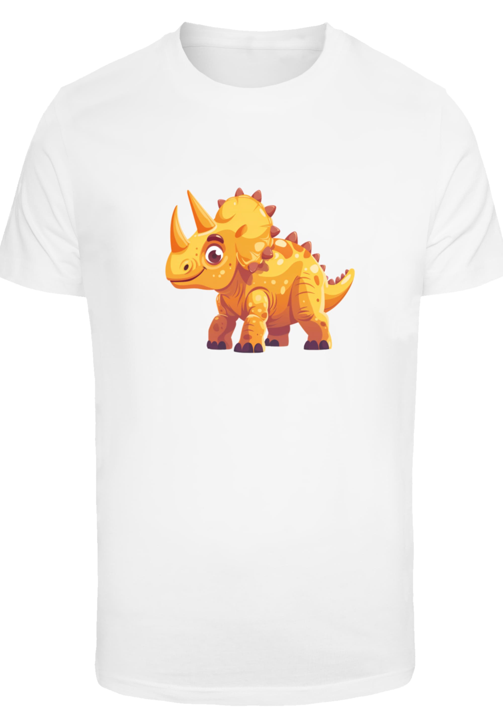 F4NT4STIC T-Shirt »Süßer Triceratops Dinosaurier«, Premium Qualität