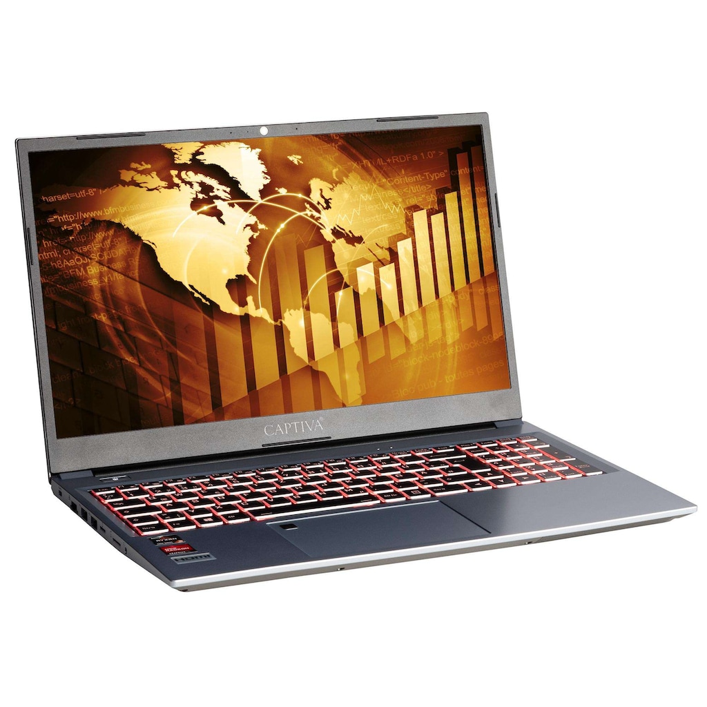 CAPTIVA Business-Notebook »Power Starter R71-743«, 39,6 cm, / 15,6 Zoll, AMD, Ryzen 7, 2000 GB SSD