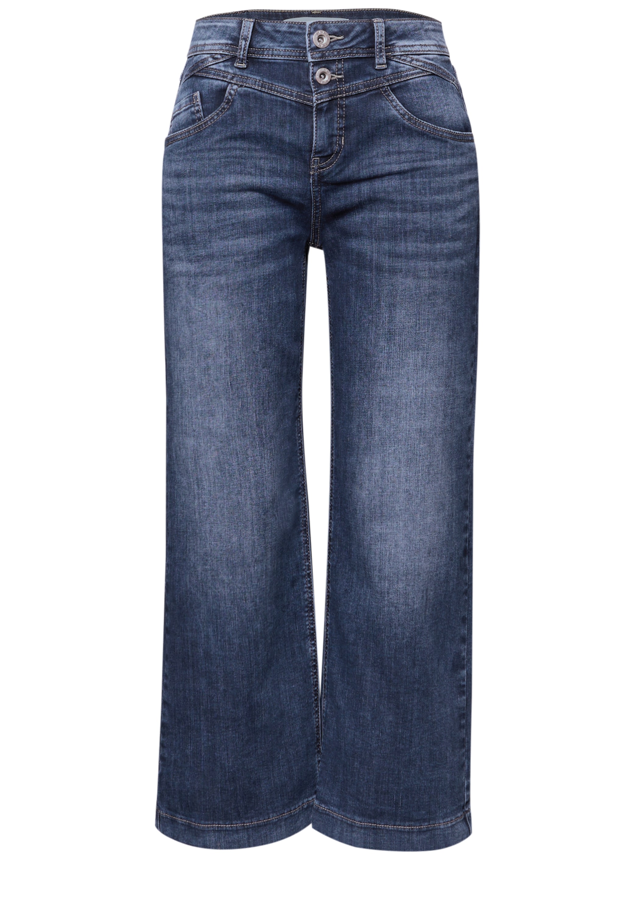 STREET ONE Loose-fit-Jeans High Waist