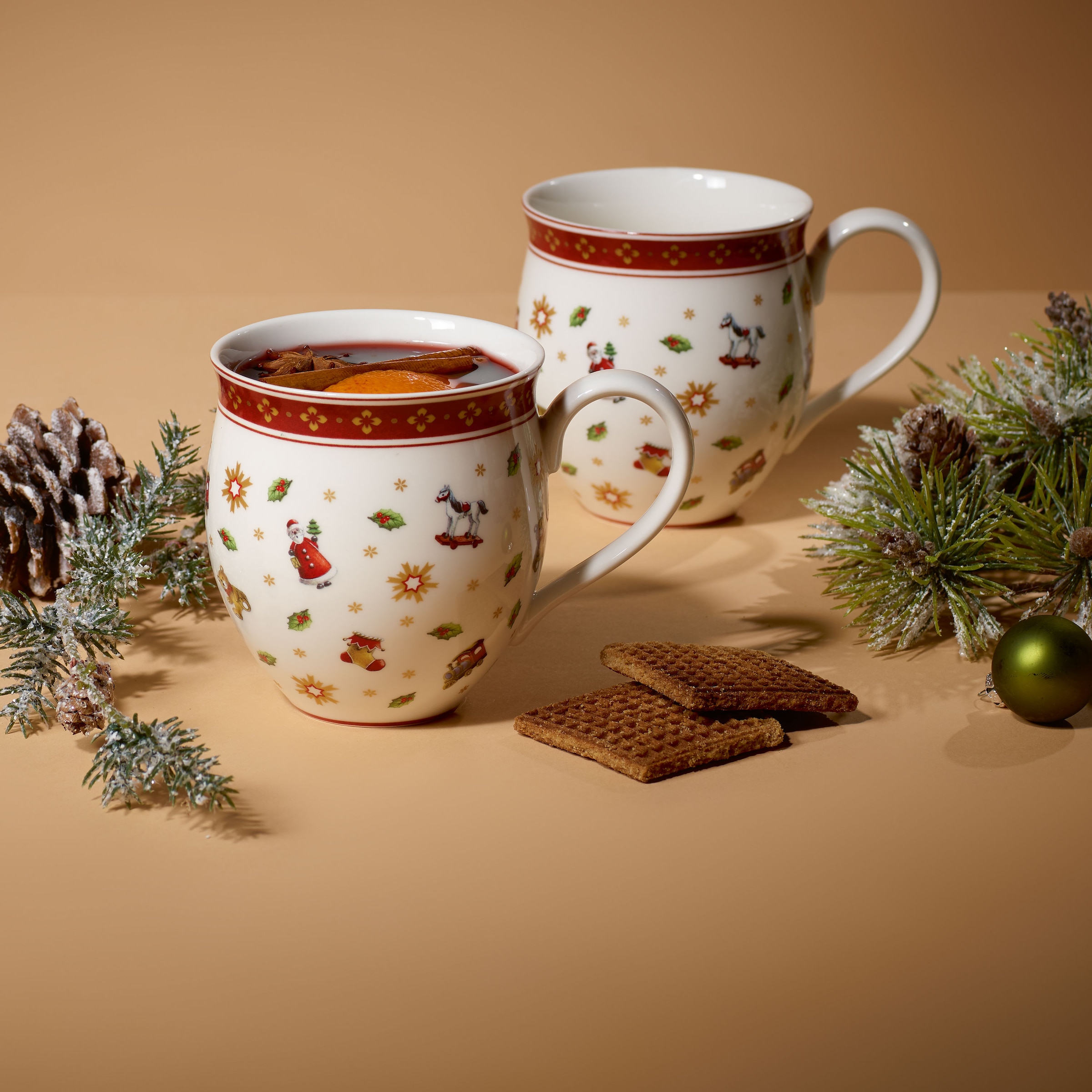 Villeroy & Boch Becher »Toy's Delight Becher mit Henkel Set 2-tlg., Toys« Premium Porzellan