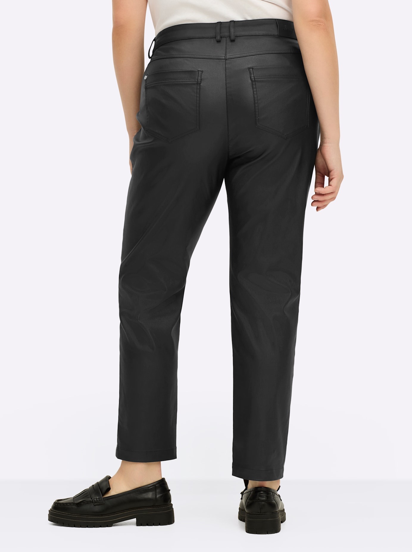Sheego Lederimitathose günstig online kaufen