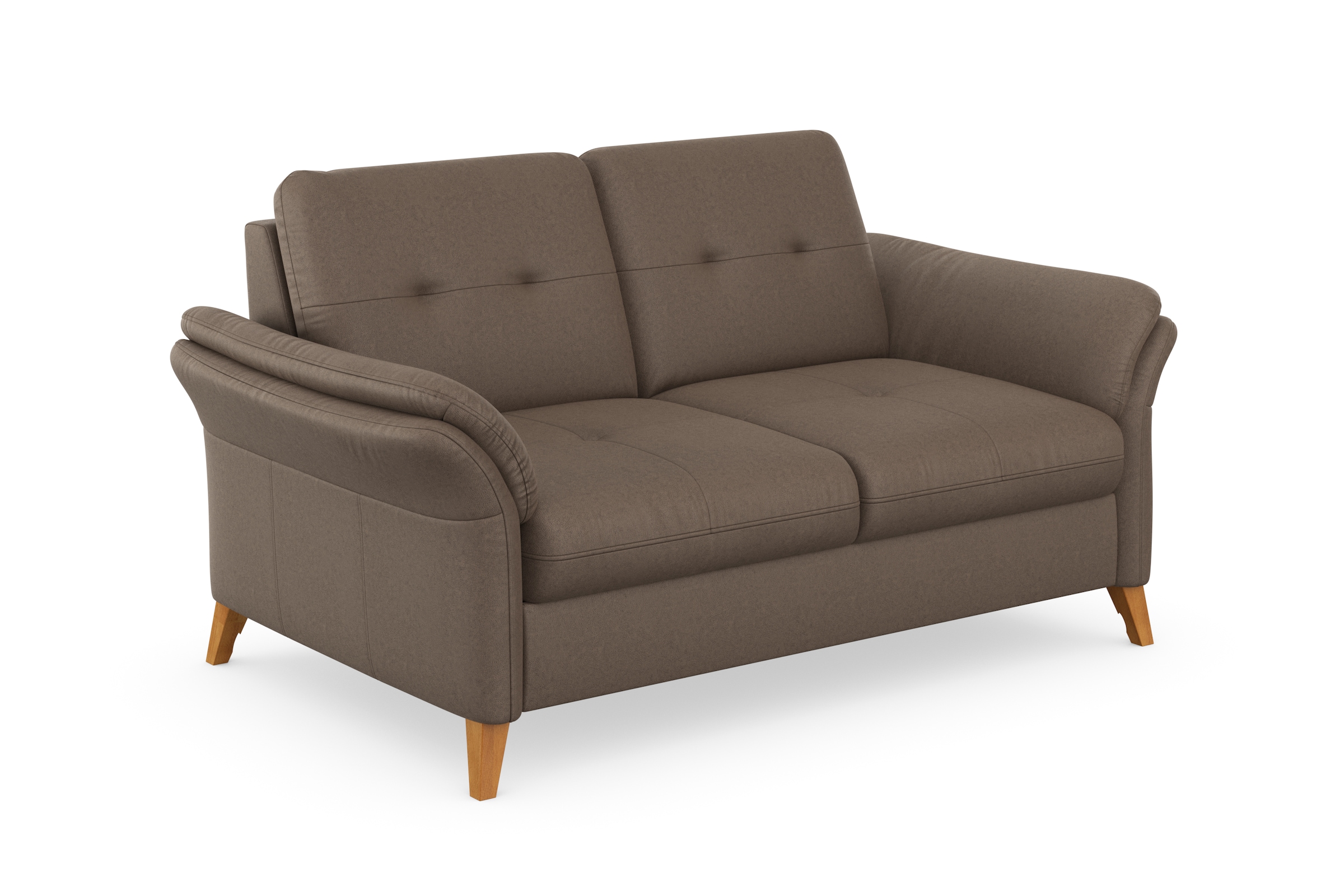 sit&more 2-Sitzer »Göteborg«, inklusive Sitztiefenverstellung und Federkern