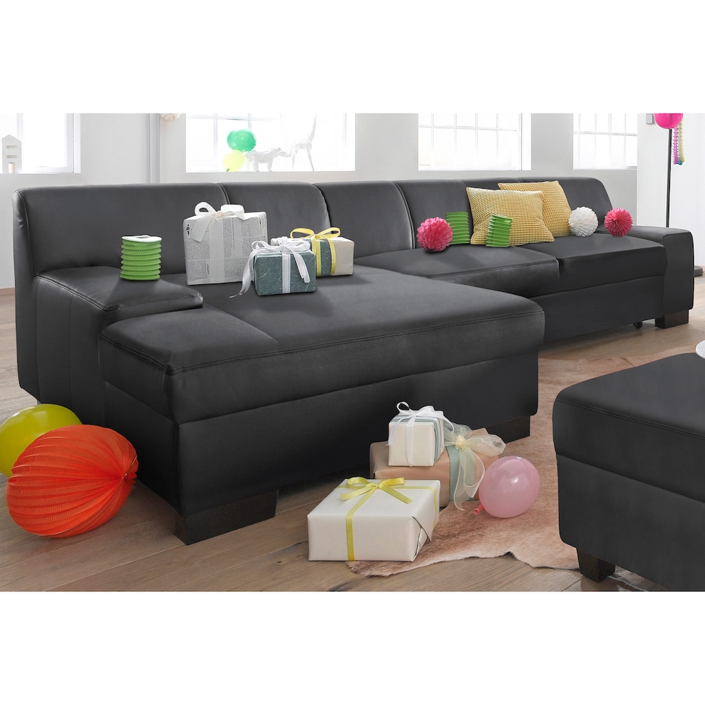 DOMO collection Ecksofa »Norma Top L-Form«