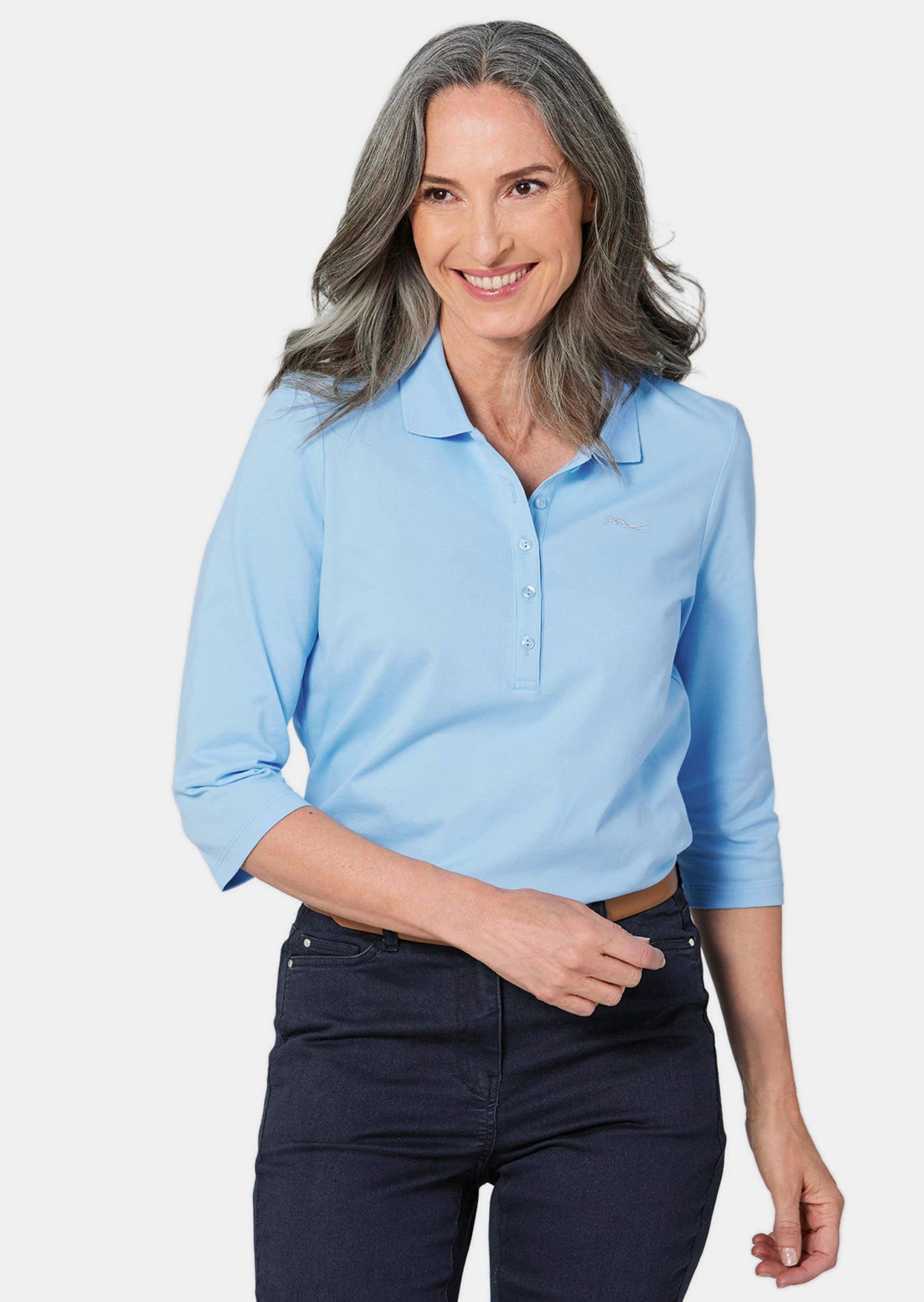 GOLDNER Poloshirt "Poloshirt in hochwertiger Pikee-Qualität" günstig online kaufen