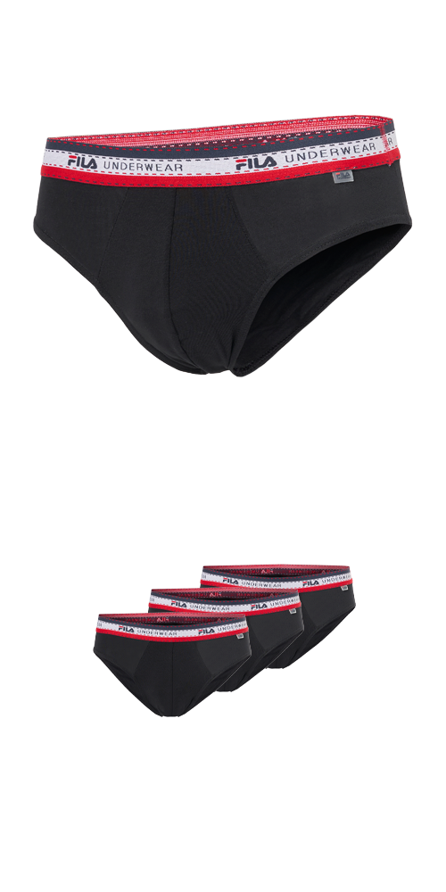 Fila Slip "MAN BRIEF", (3er Pack), mit feuchtigkeitsableitenden Eigenschaft günstig online kaufen