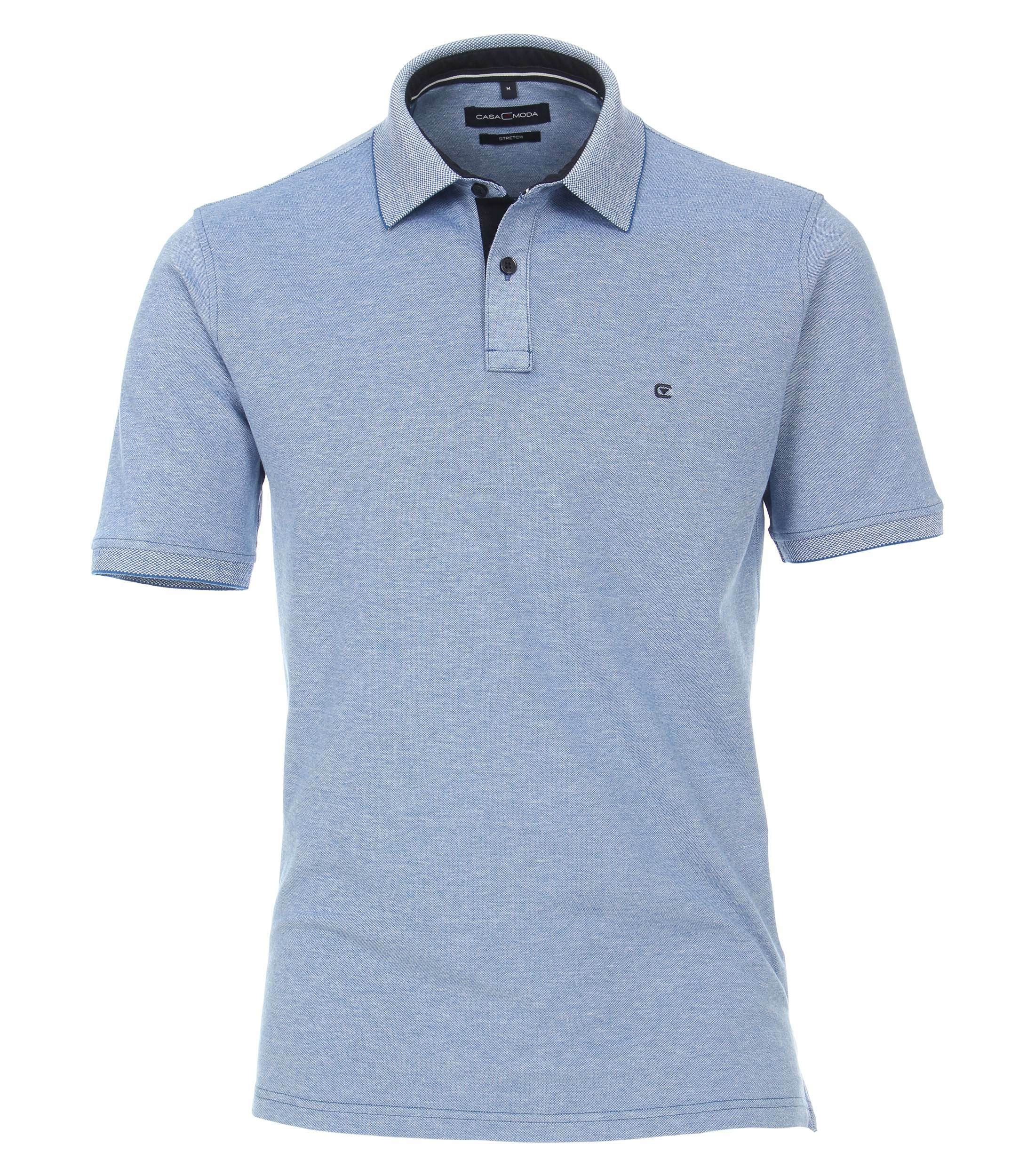 CASAMODA "CASAMODA Polo-Shirt uni" günstig online kaufen