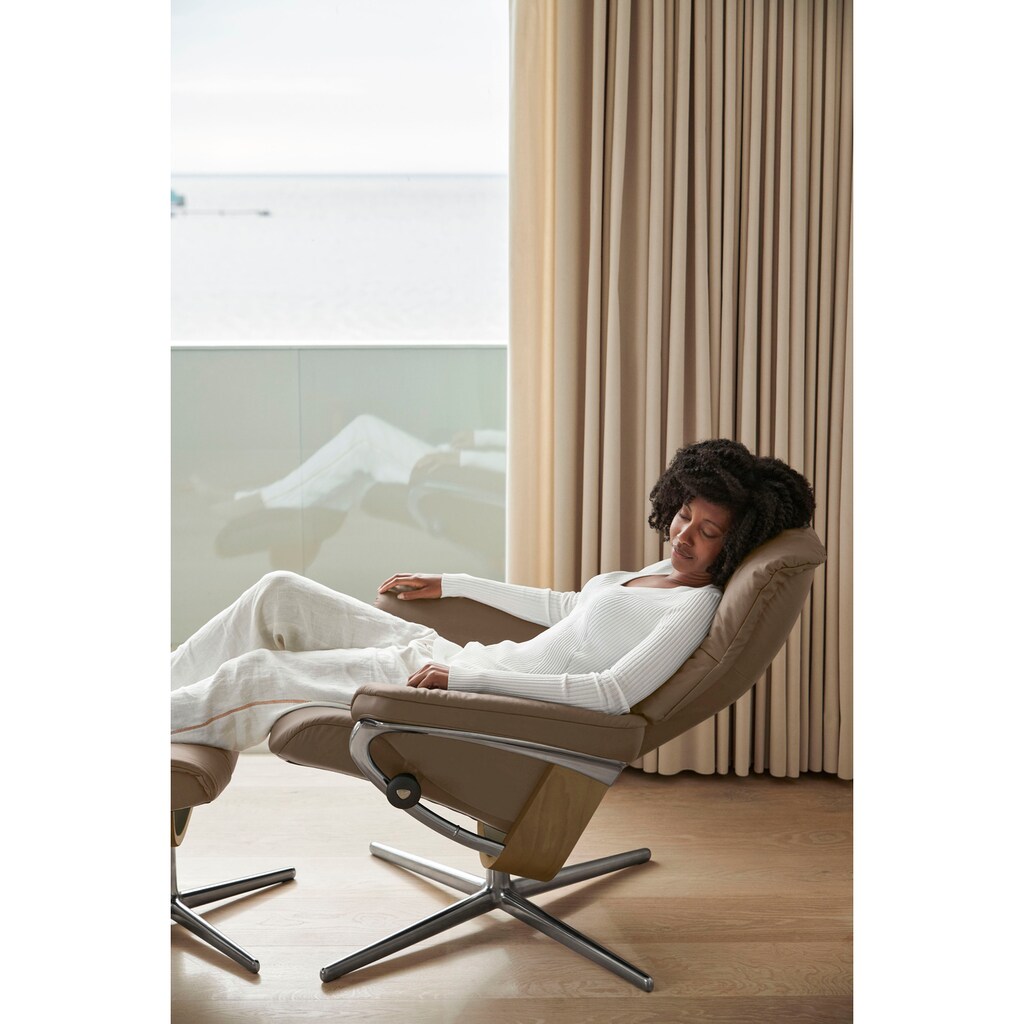 Stressless® Relaxsessel »Mayfair«, (Set, Relaxsessel mit Hocker)