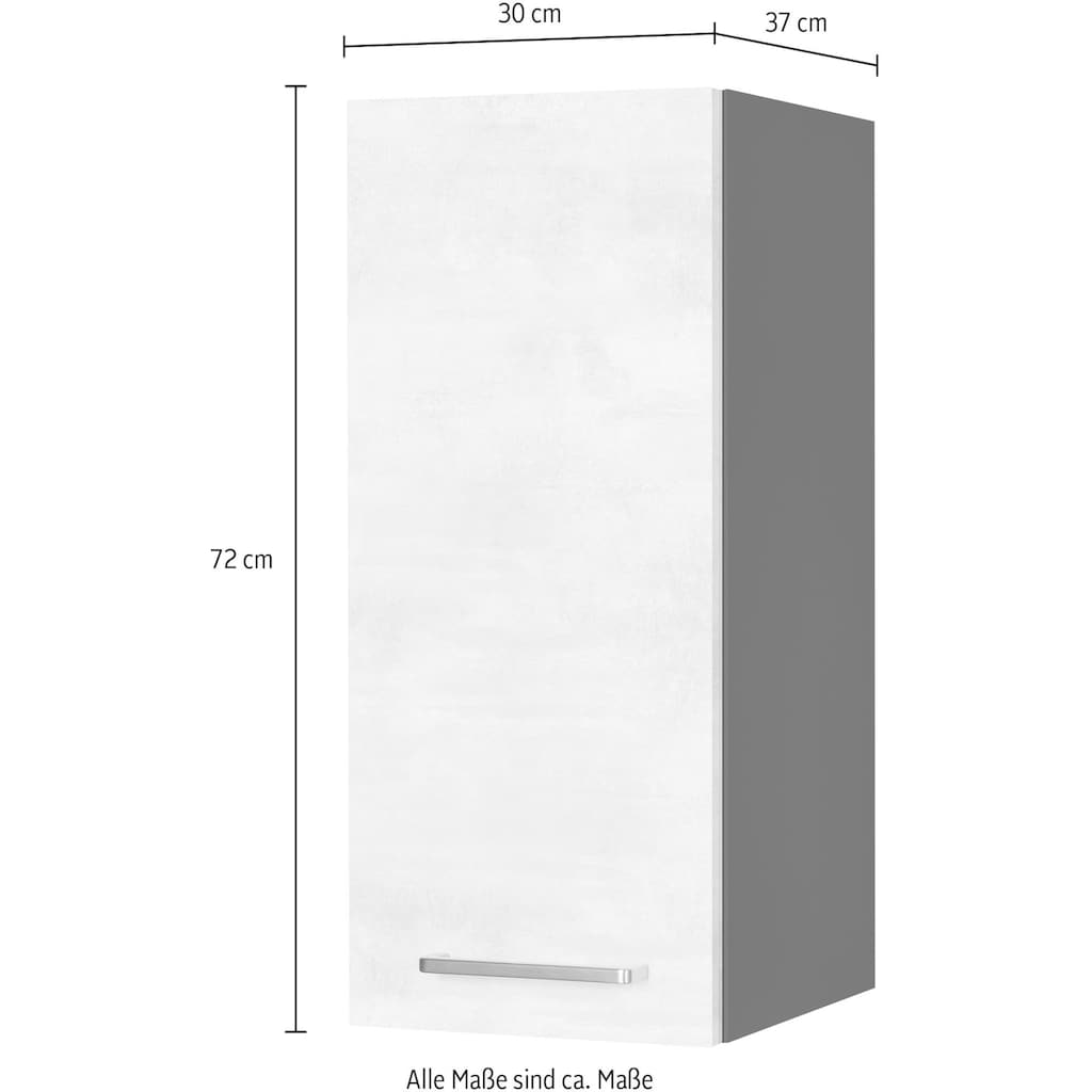 nobilia® Hängeschrank »"Riva", Ausrichtung wählbar, vormontiert,«