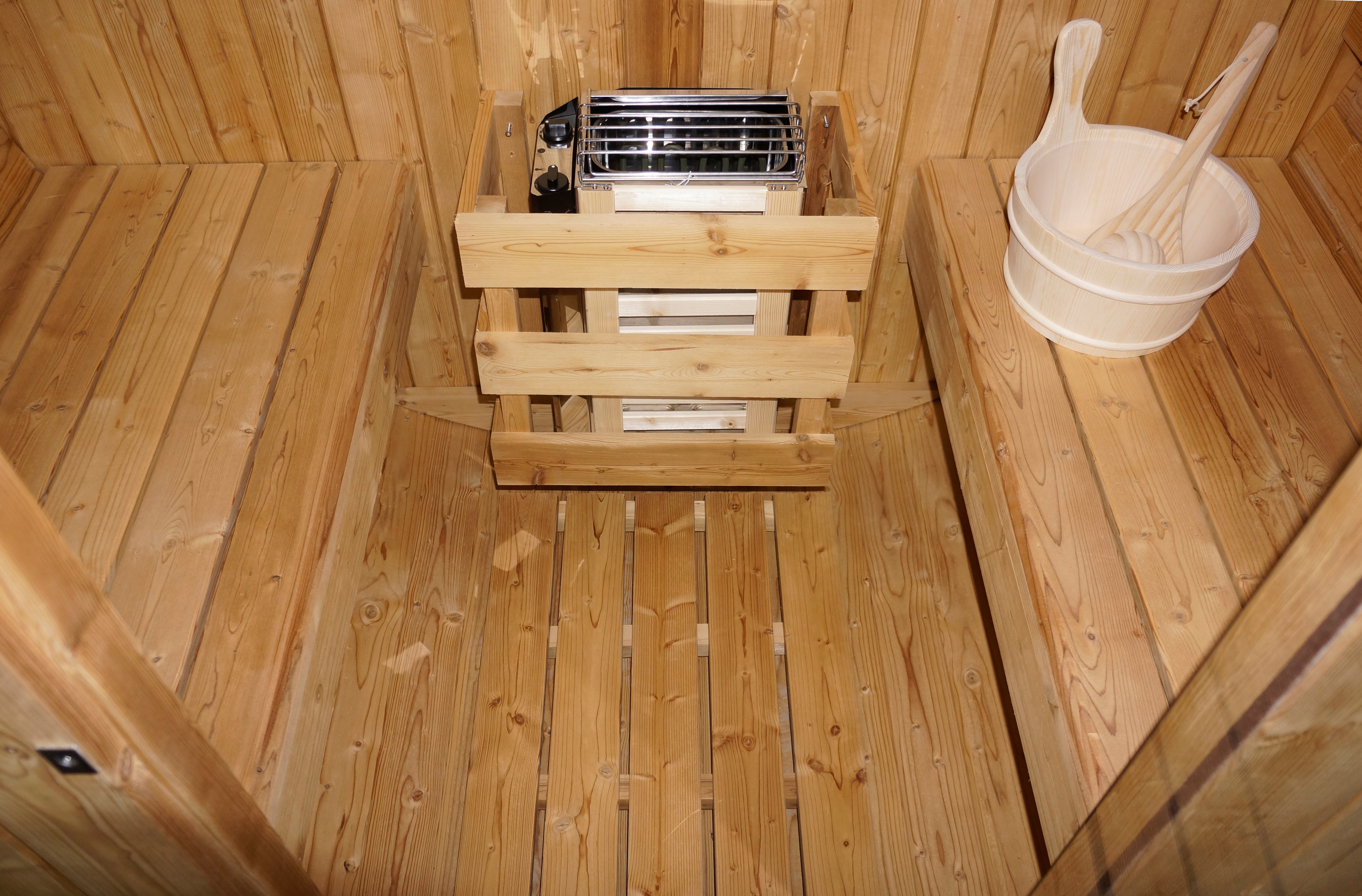 Sanotechnik Fasssauna Sanotechnik Fasssauna
