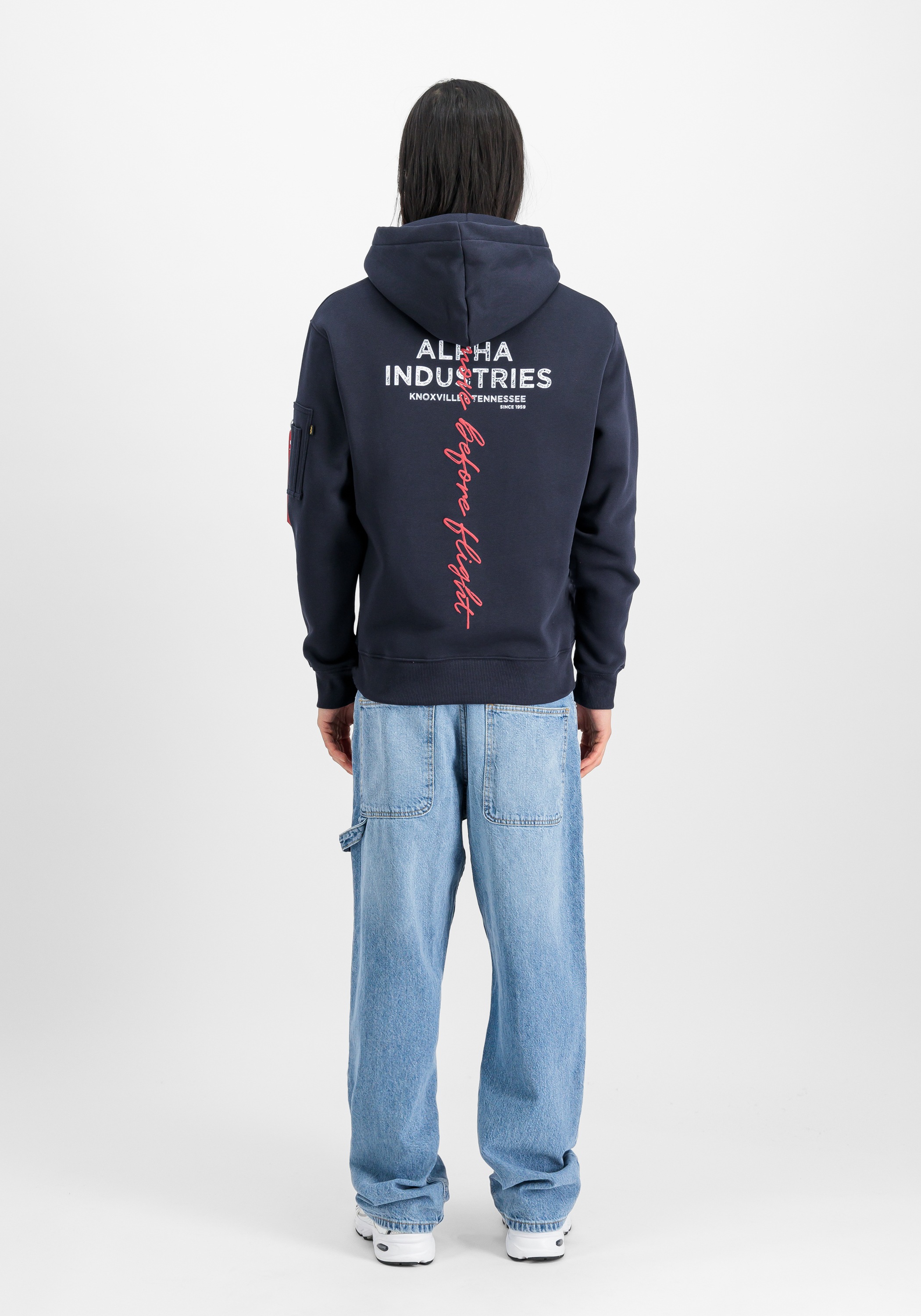 Alpha Industries Hoodie »Alpha Industries Men - Hoodies Signature BP Hoodie«