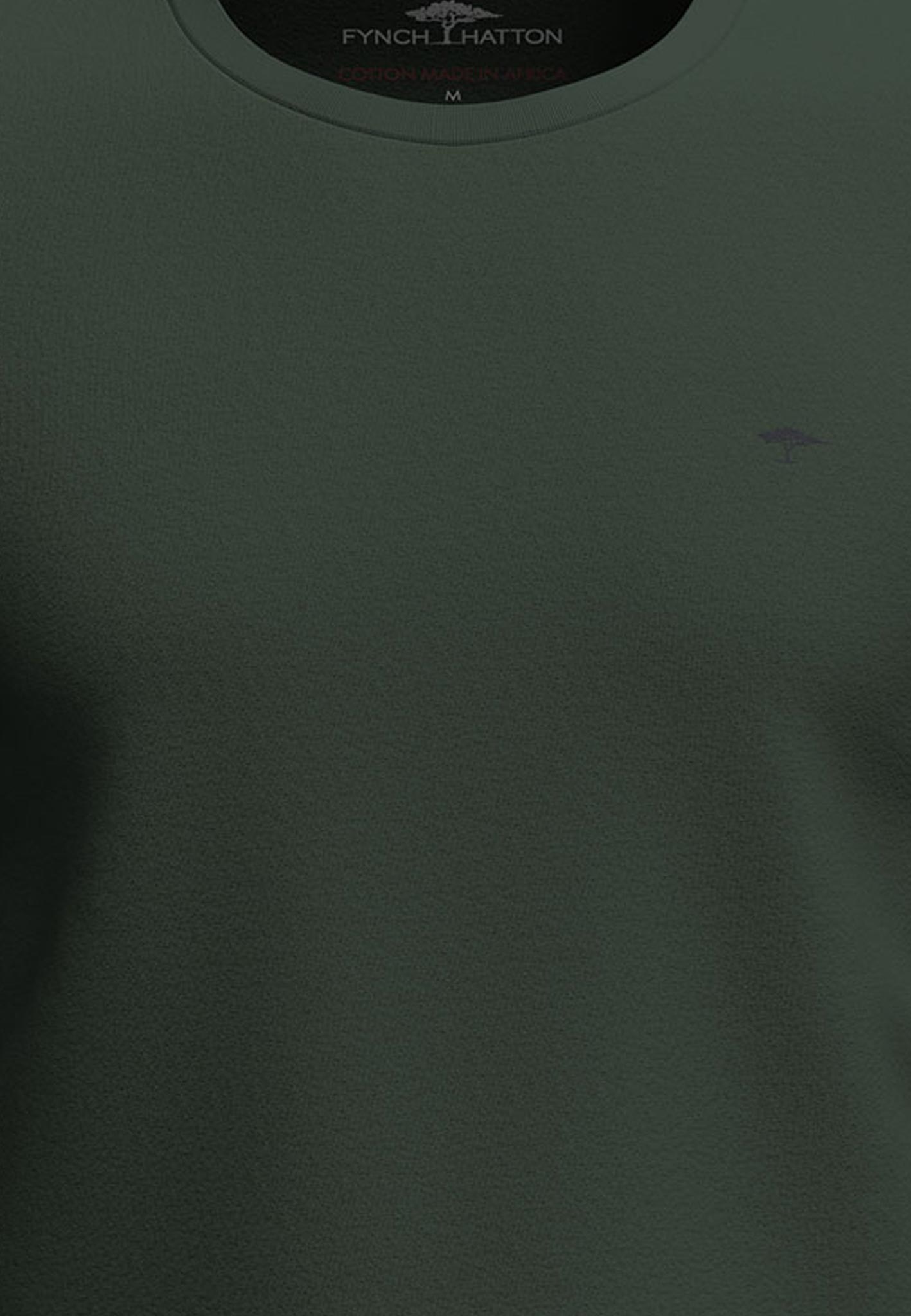 Thumbnail - FYNCH-HATTON T-Shirt Sommershirt mit Logo Stickerei