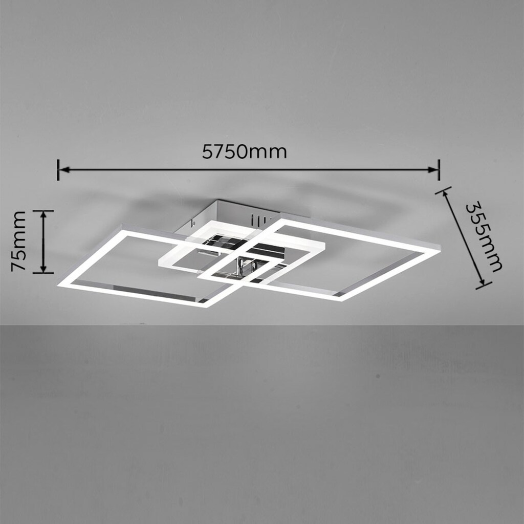 TRIO Leuchten LED Deckenleuchte »Venida«, 1 flammig-flammig