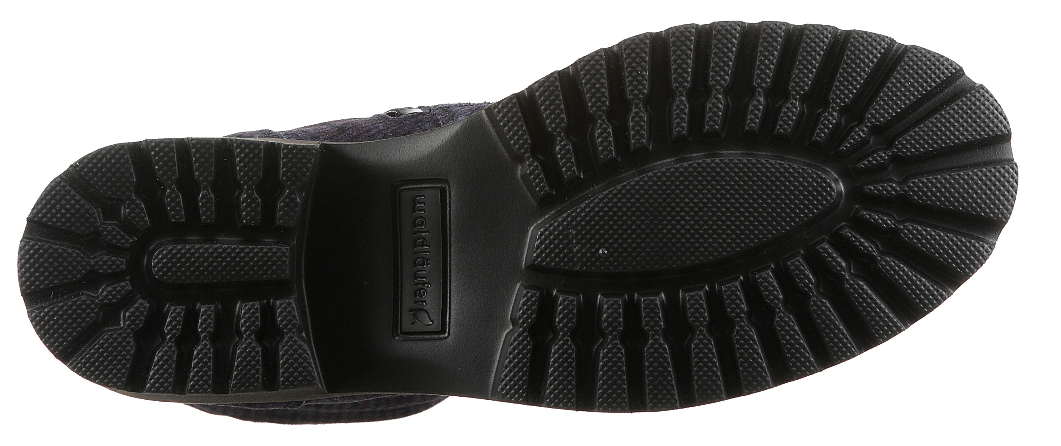 Thumbnail - Waldläufer Schnürstiefelette "H-LUISE" Schnürboots, Profilsohle, Blockabsatz, in Komfortweite H (= sehr weit)