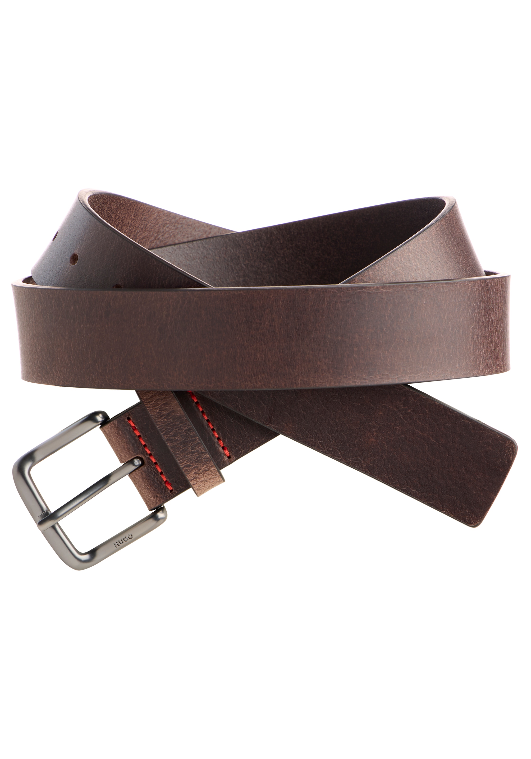 HUGO Ledergürtel "Geffrey Sz35" aus Büffelleder, MADE IN ITALY günstig online kaufen