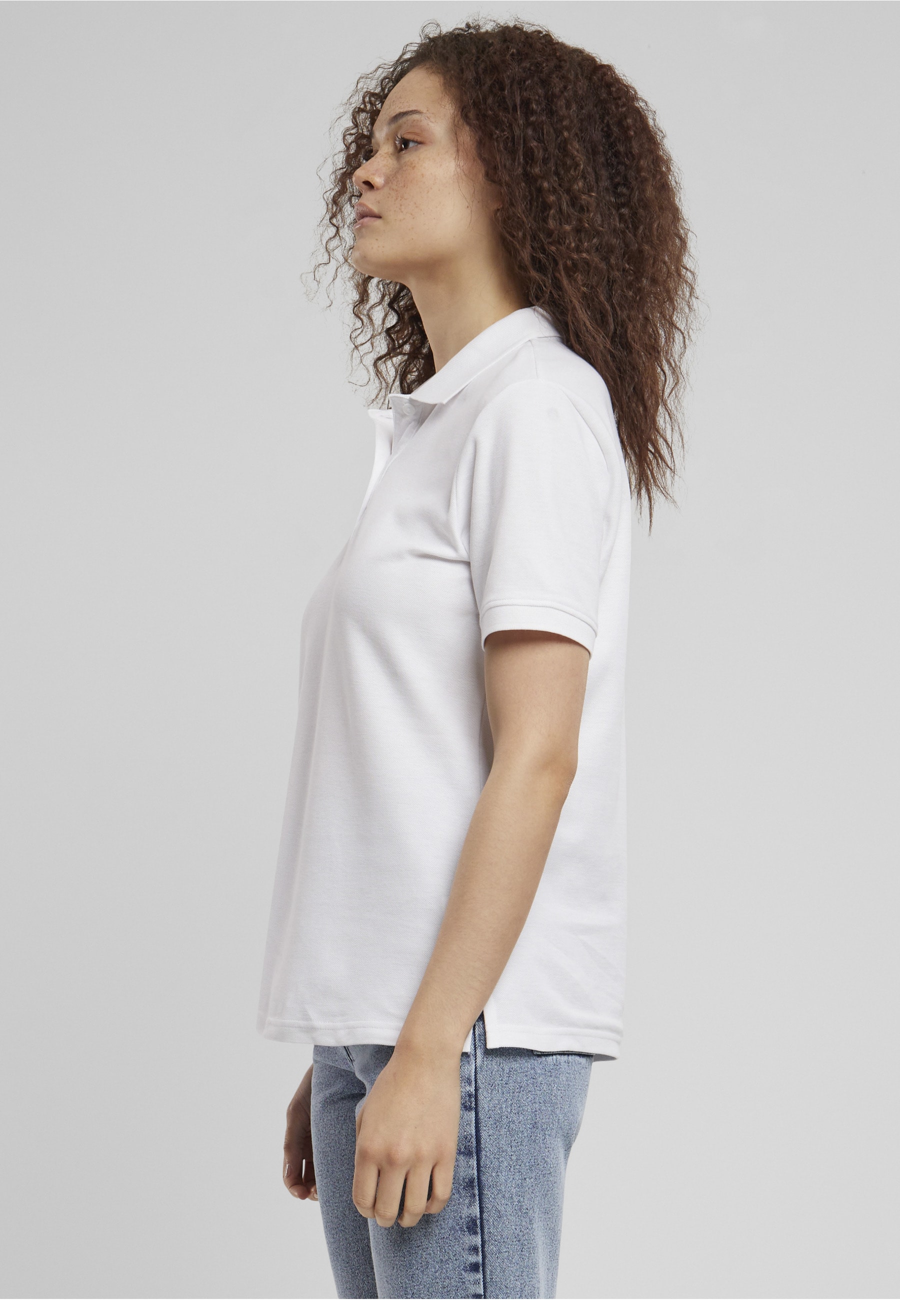 URBAN CLASSICS Poloshirt »Urban Classics Ladies Polo Shirt« 1 Stk.