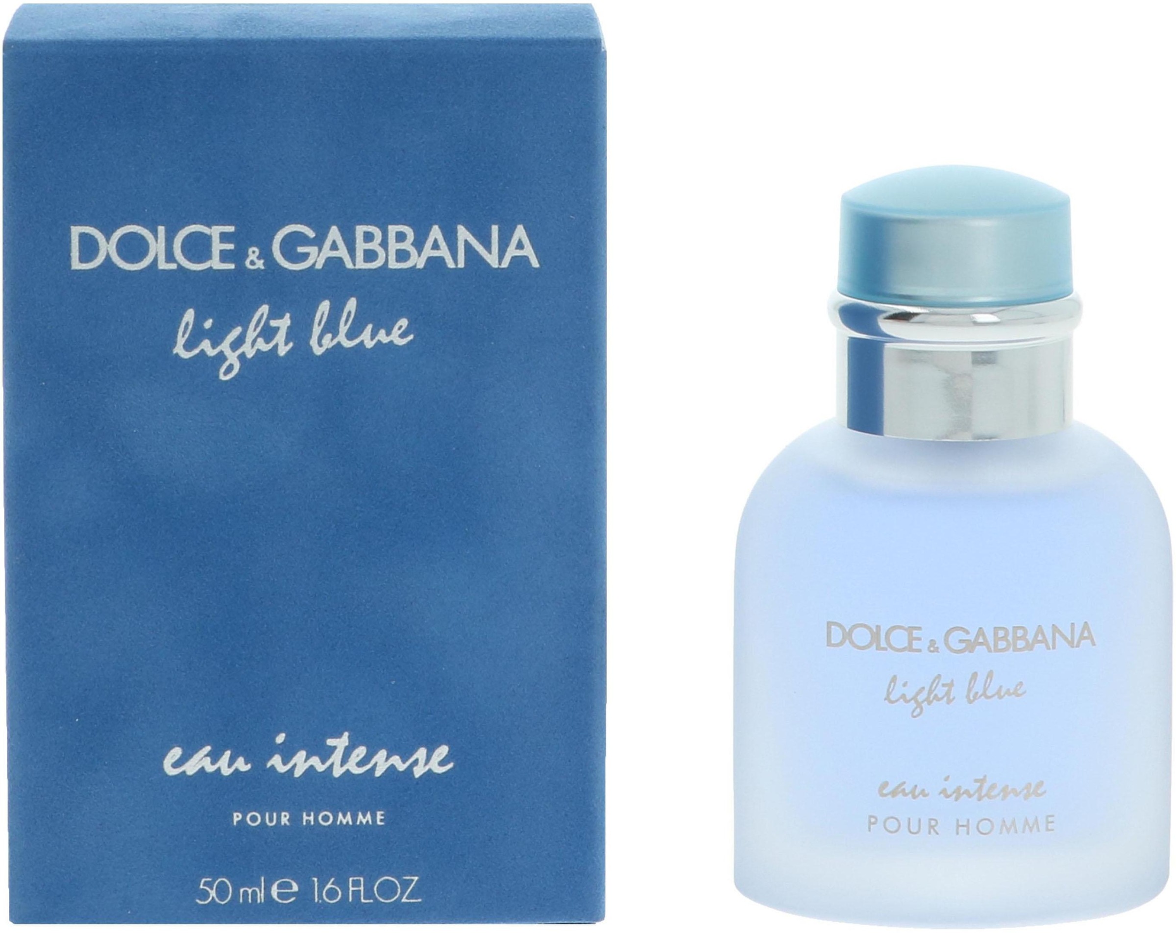 DOLCE & GABBANA Eau de Parfum »Light Blue Eau Intense«, Ein toller Männerduft