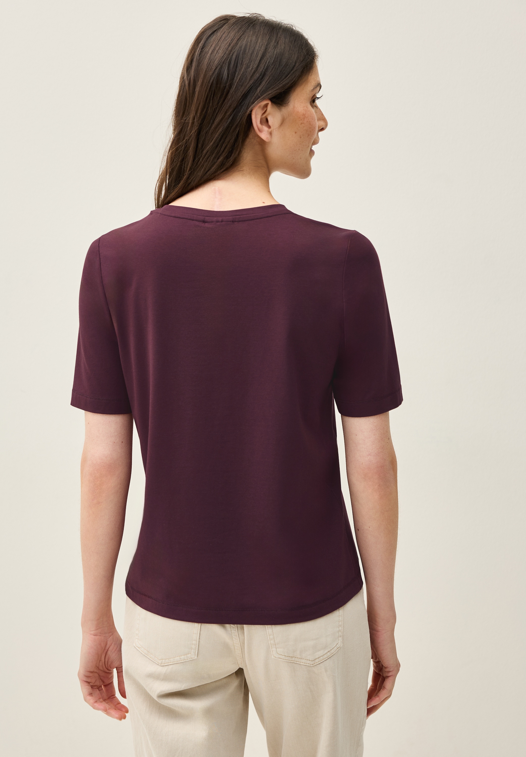 Cecil T-Shirt, im soften Baumwoll-Mix