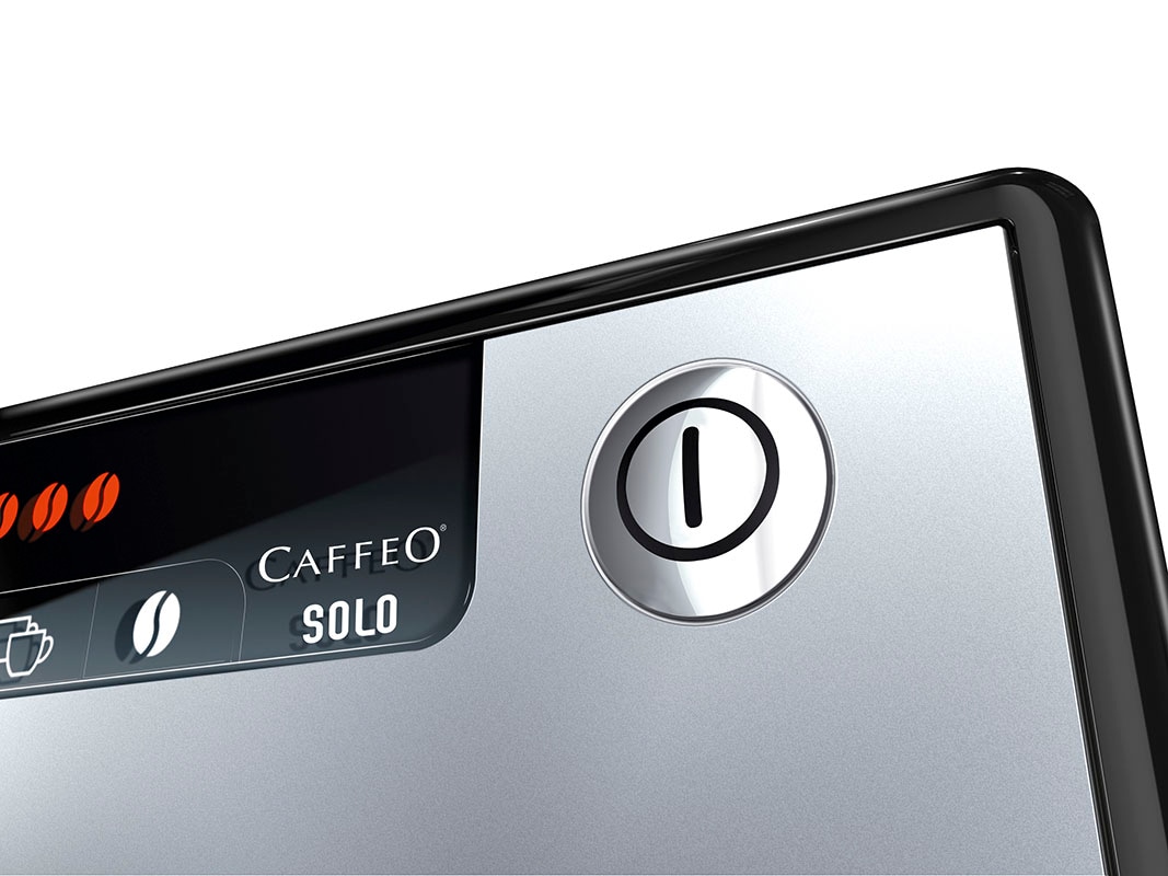 Melitta Kaffeevollautomat »Solo® E950-201, schwarz«, Perfekt für Café crème & Espresso, nur 20cm breit