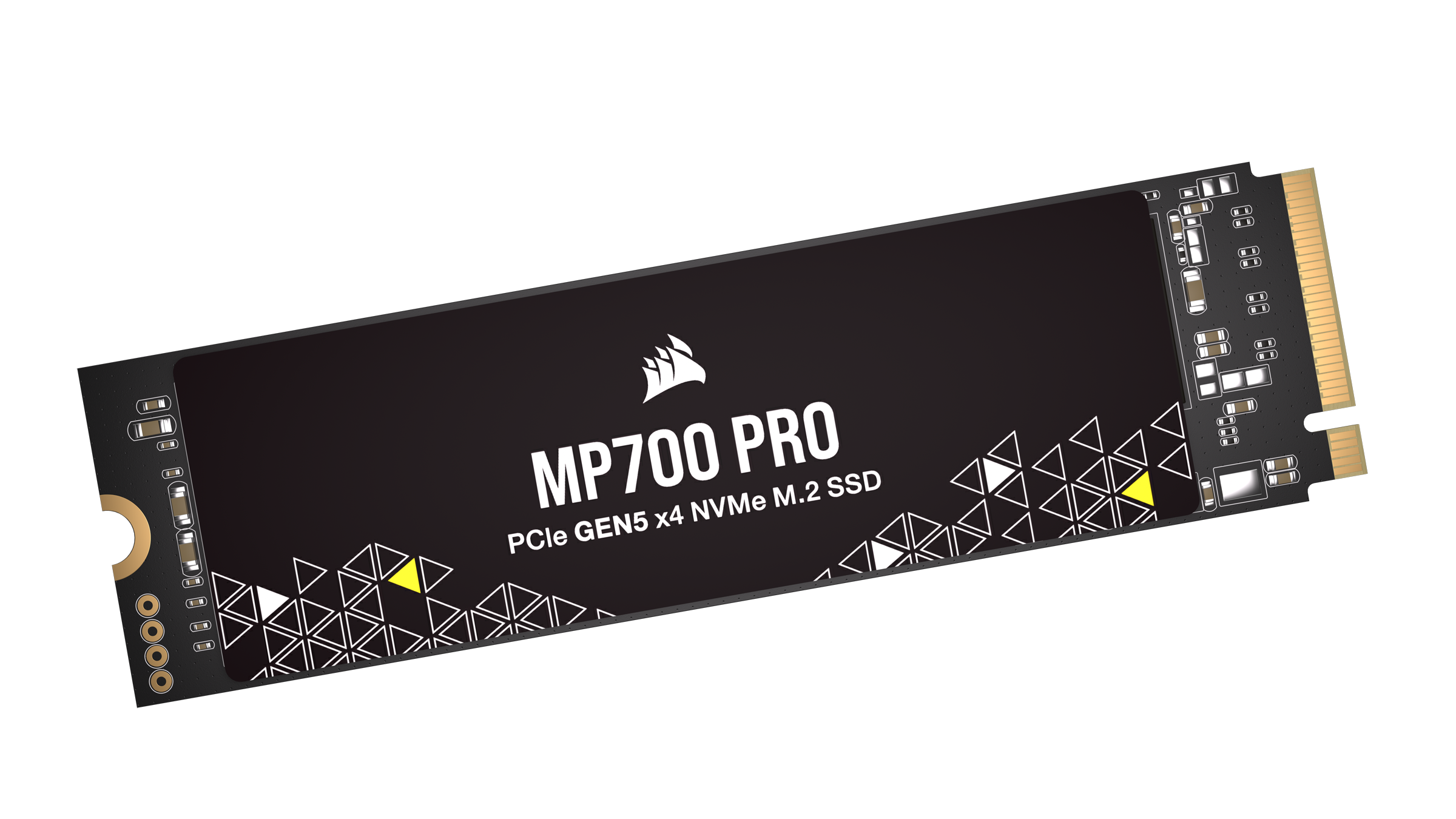 Corsair interne SSD »MP700 PRO 1TB M.2 NVMe PCIe Gen. 5 x4 SSD (no heatsink)«, Anschluss M.2, Microsoft DirectStorage