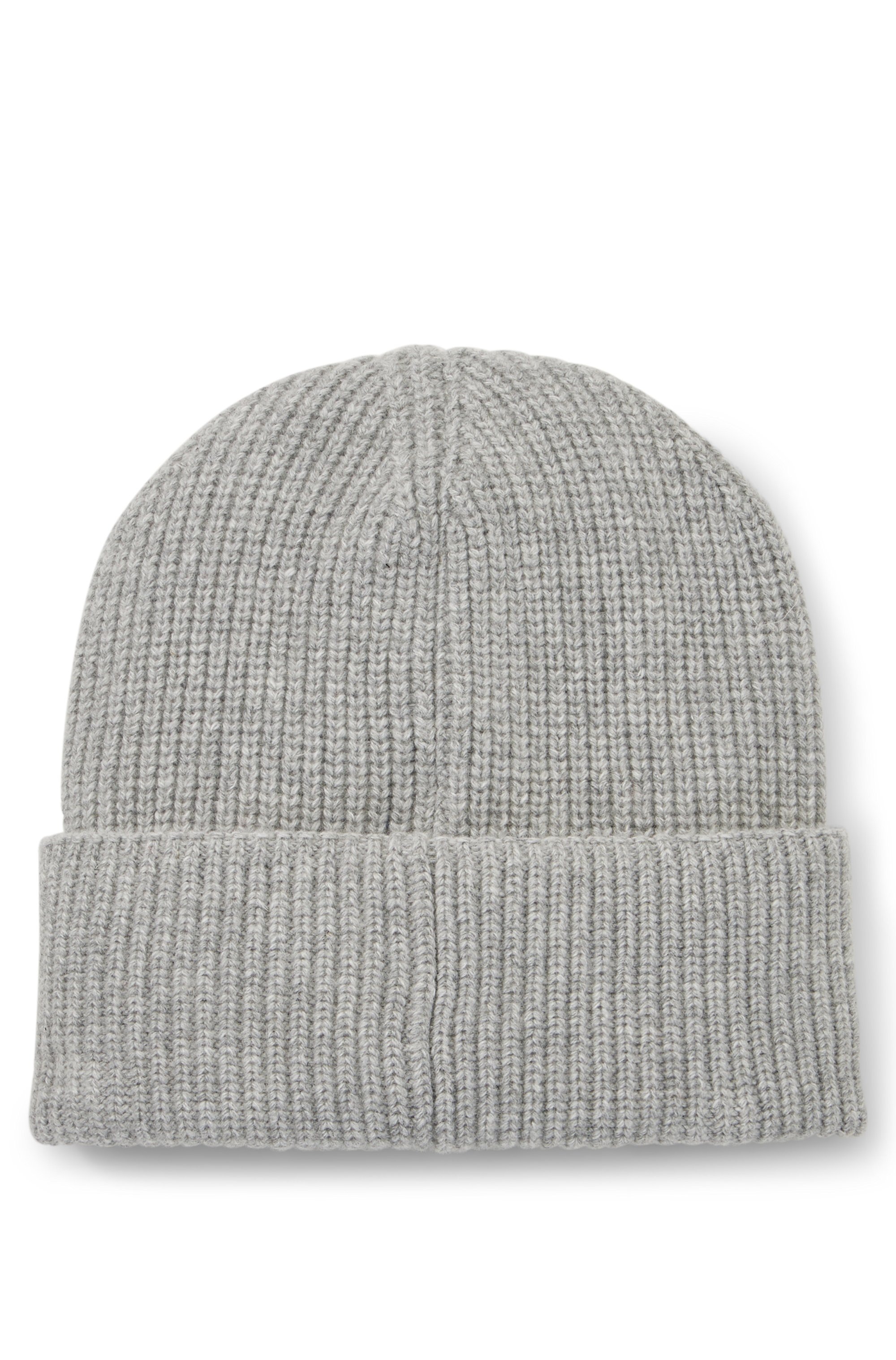 HUGO Strickmütze »Socialy 2.0 Hat« aus edlem Materialmix mit Woll- und Kaschmir-Anteil, unisex
