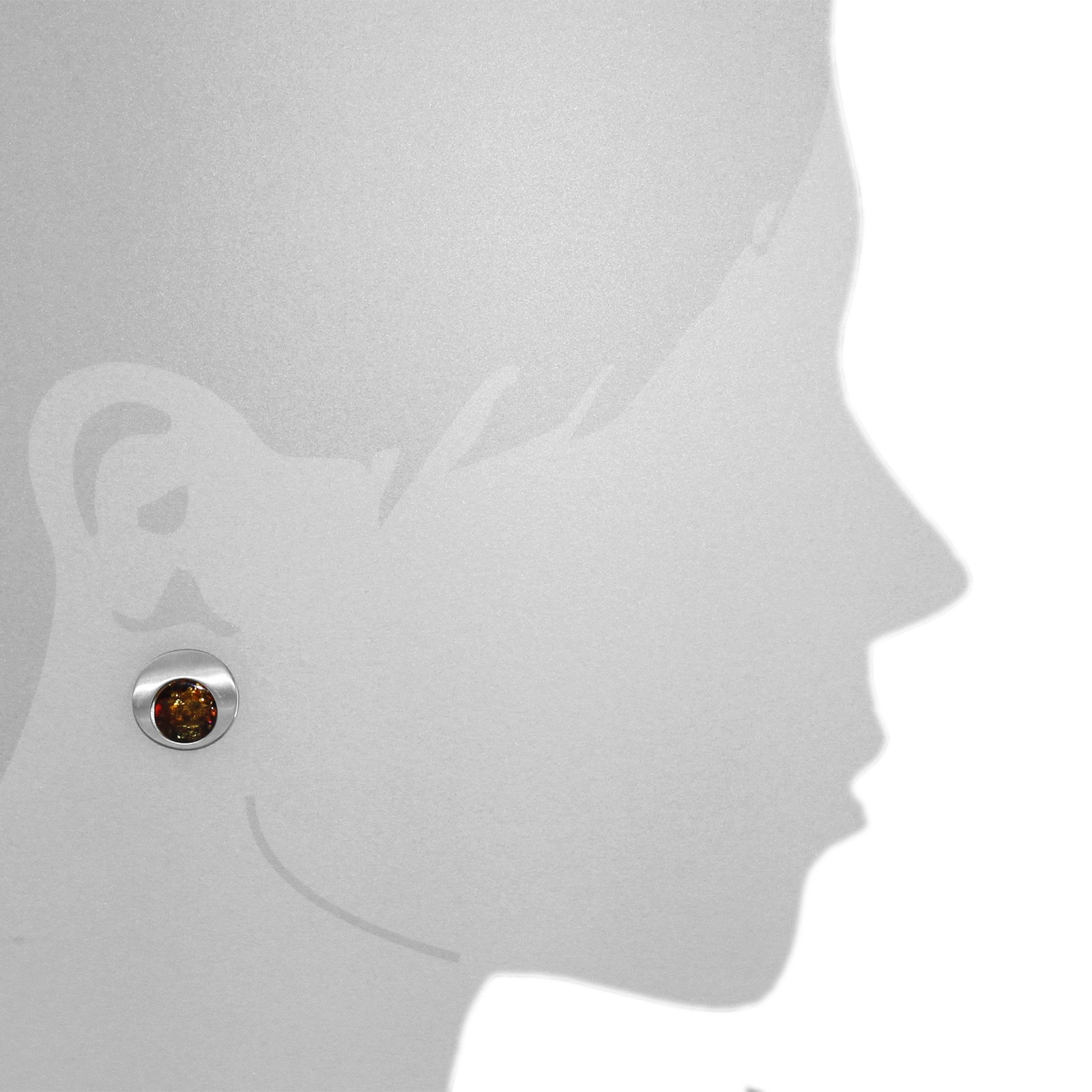 OSTSEE-SCHMUCK Paar Ohrstecker »Ostsee-Schmuck Ohrstecker Alina Ohrstecker Alina«, (2 tlg.)