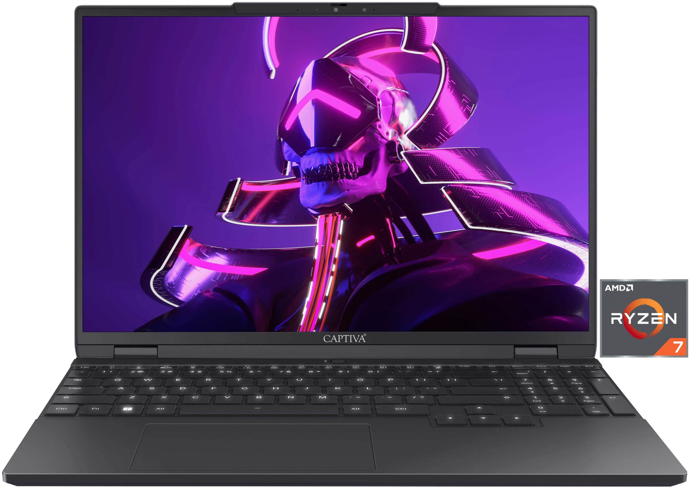CAPTIVA Business-Notebook »Business/Office I10-1387GE« 38,9 cm / 15,3 ″ AMD Ryzen 7 Radeon 780M 2.000 GB SSD