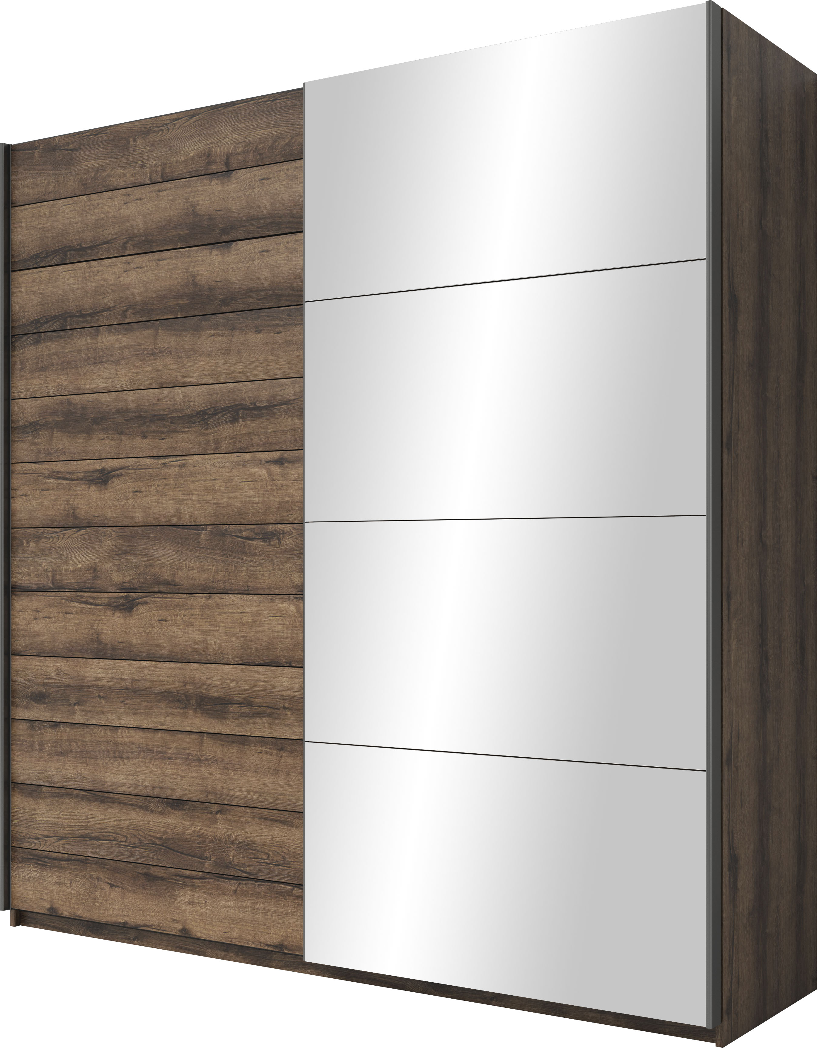 Thumbnail - Home affaire Schwebetürenschrank "Beta Schiebetürenschrank Kleiderschrank Wäscheschrank" mit Spiegel, INKLUSIVE komplett...