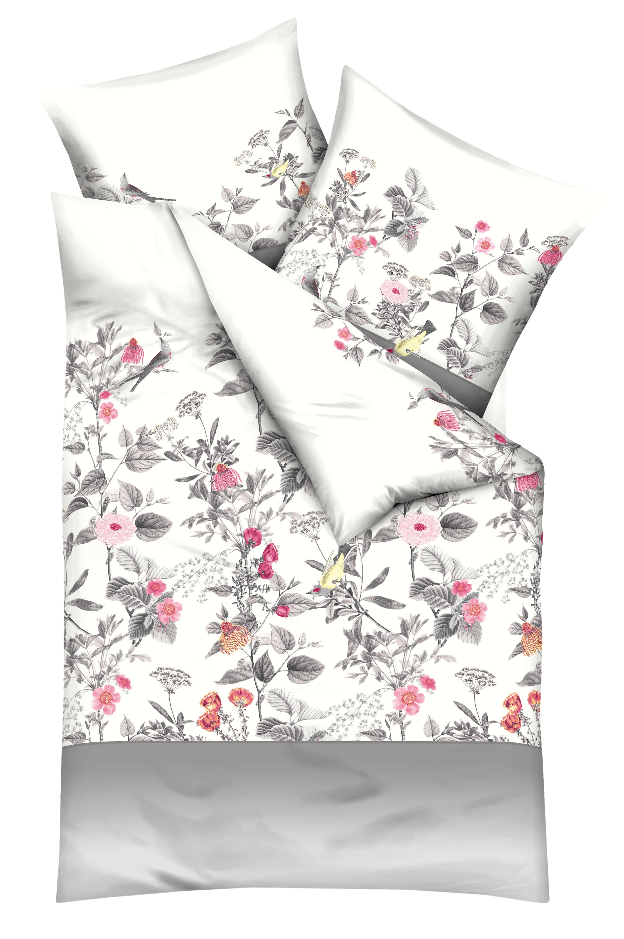 Kaeppel Bettwäsche "Formosa" 2 Stk. tlg. Mit Blumen günstig online kaufen