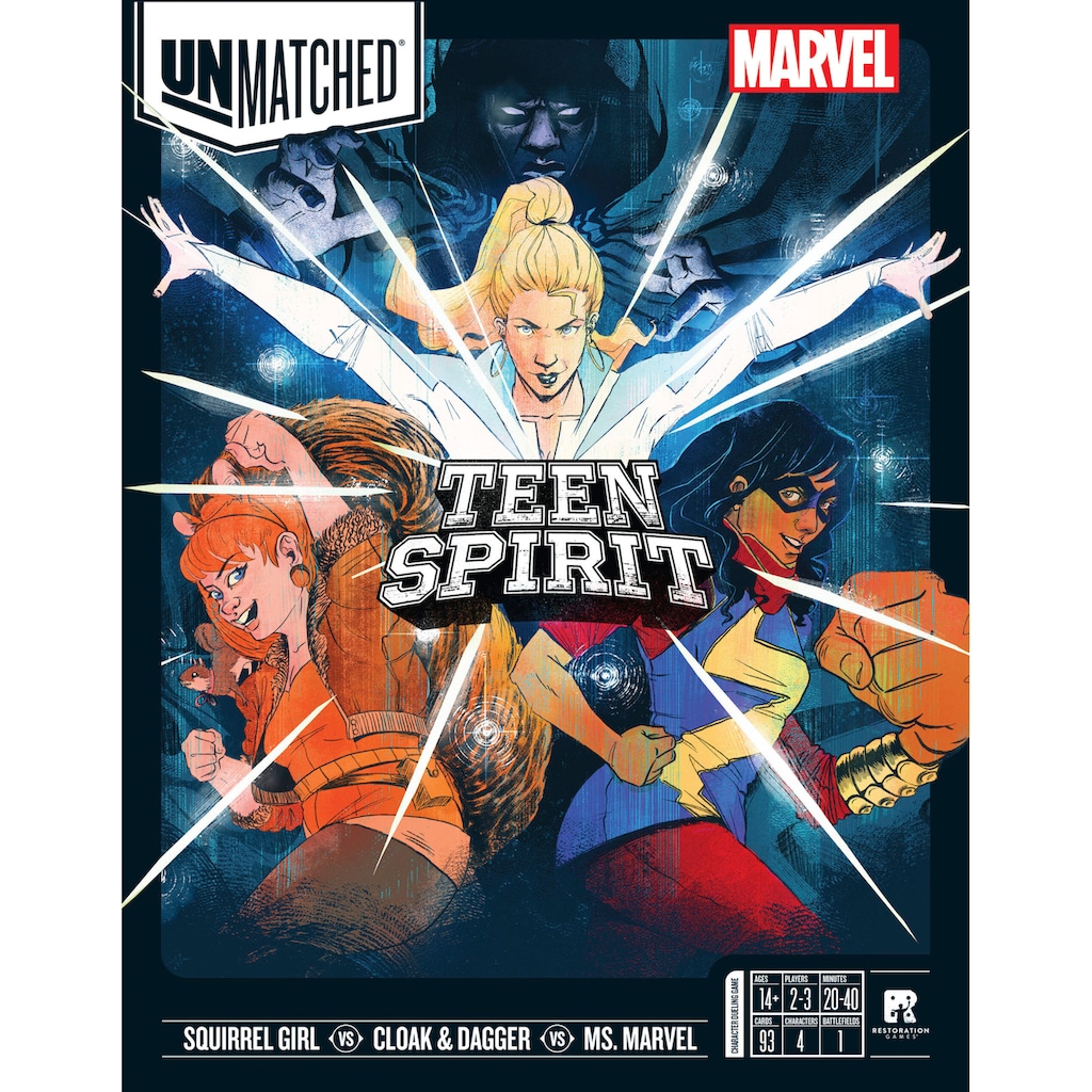 iello Spiel »Unmatched Marvel: Teen Spirit«