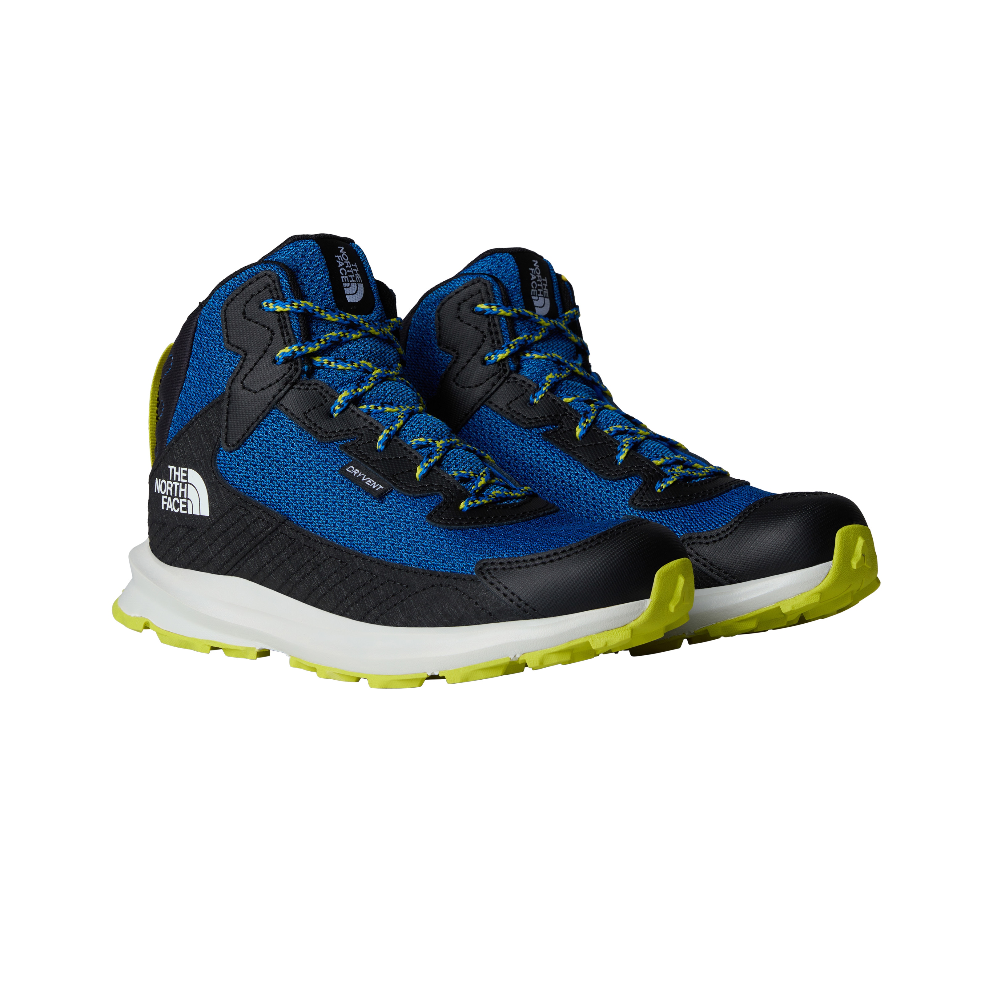 The North Face Wanderschuh "Y FASTPACK HIKER MID WP" wasserdicht, mit profiliertem Laufsohlenprofil, mit Gummilaufsohle
