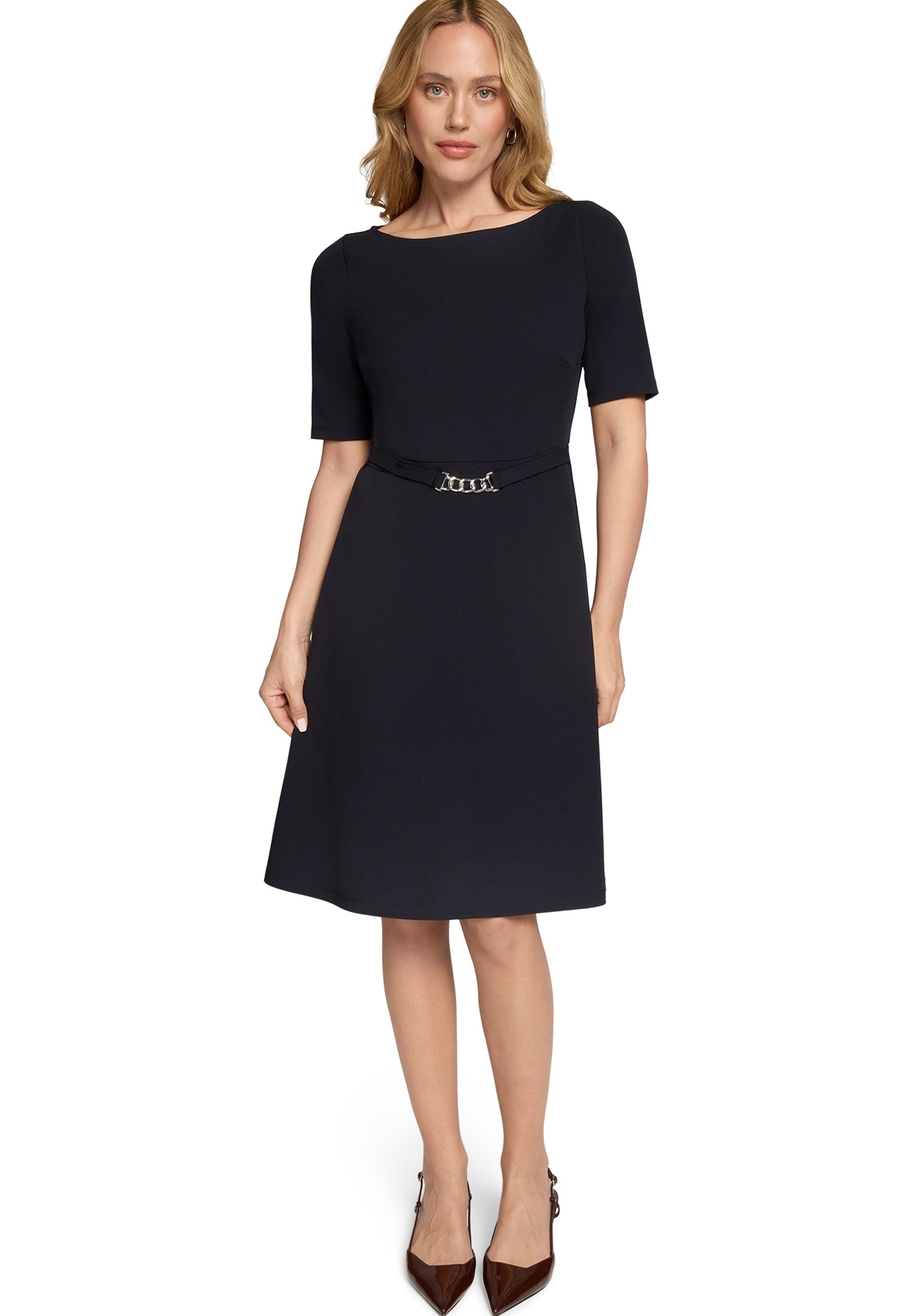 Zero Jerseykleid »Damen mit Gürtel« Ohne Tasche Gürtel