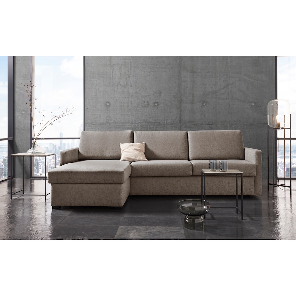 Places of Style Schlafsofa »GOLDPOINT Ecksofa 264 cm, Liegefläche (140/200cm)«