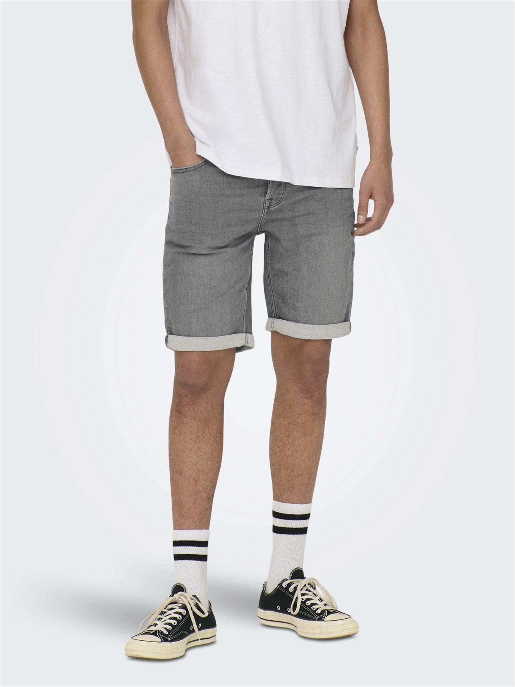 ONLY & SONS Jeansshorts »ONSPLY LIGHT BLUE 5189 SHORTS DNM NOOS«