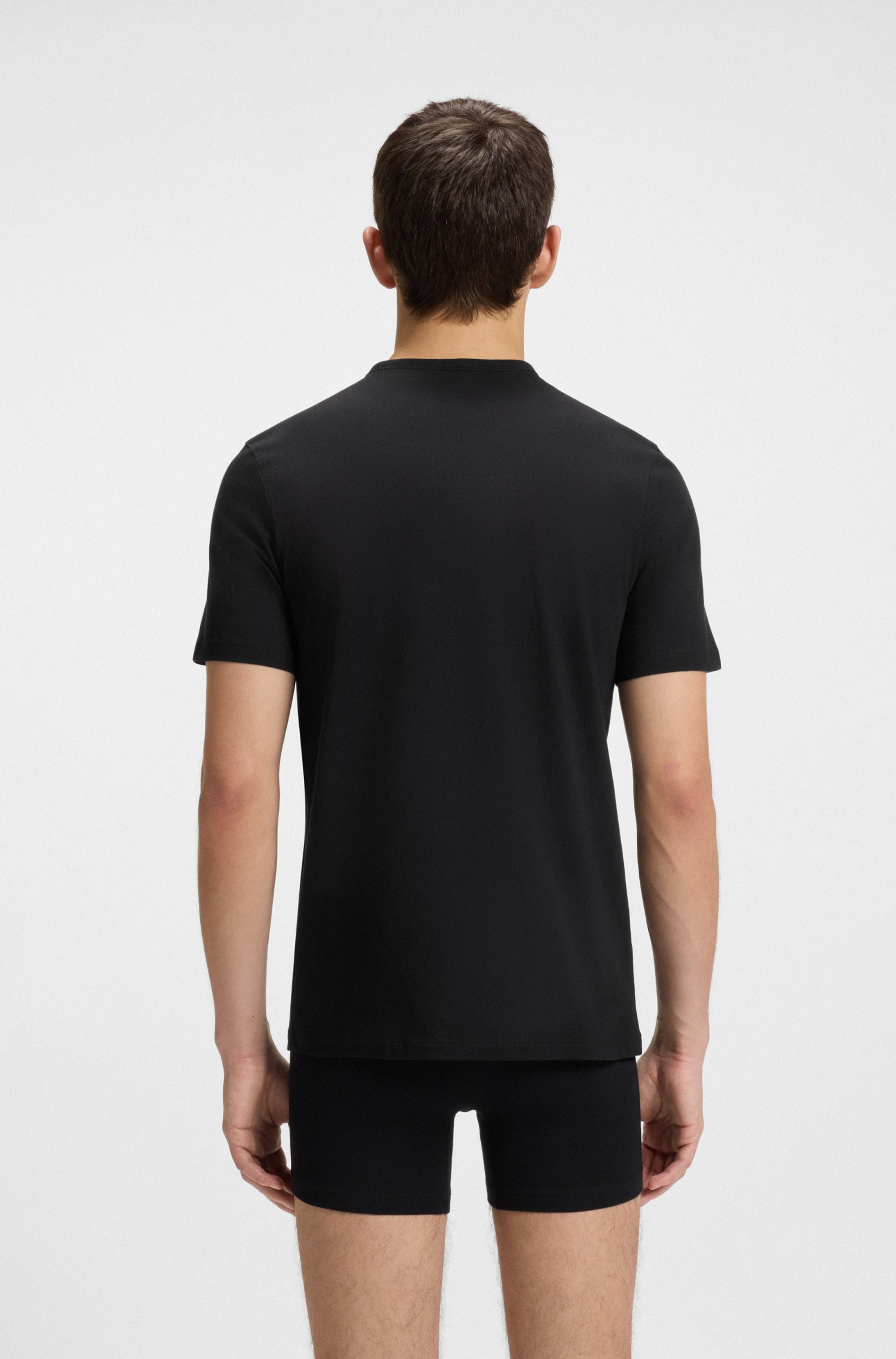 HUGO Underwear T-Shirt »RN TRIPL«, (Packung, 3 tlg.), mit Rundhalsausschnitt