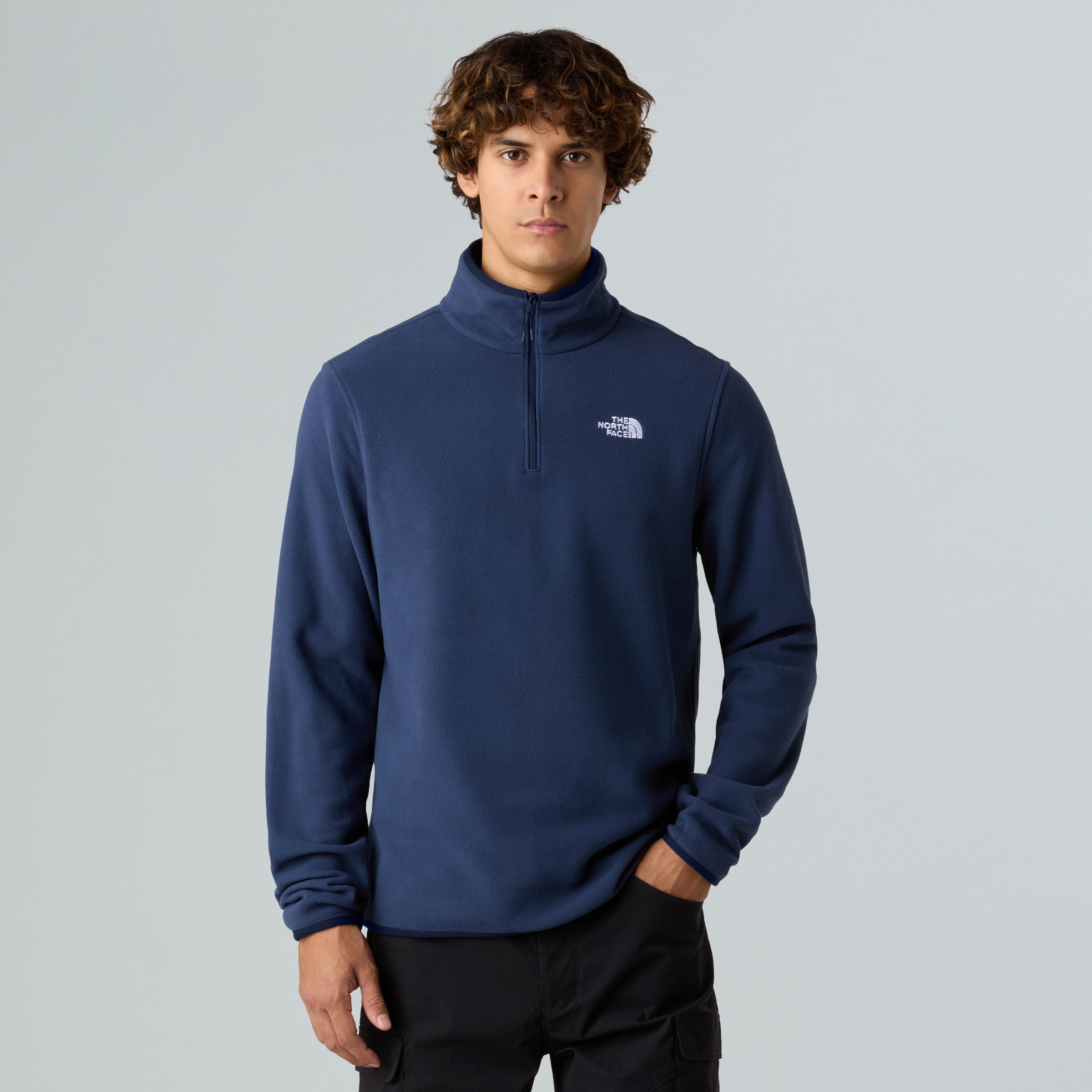 The North Face Fleecepullover "M GLACIER FLEECE 1/4 ZIP JACKET", (1 tlg.) günstig online kaufen